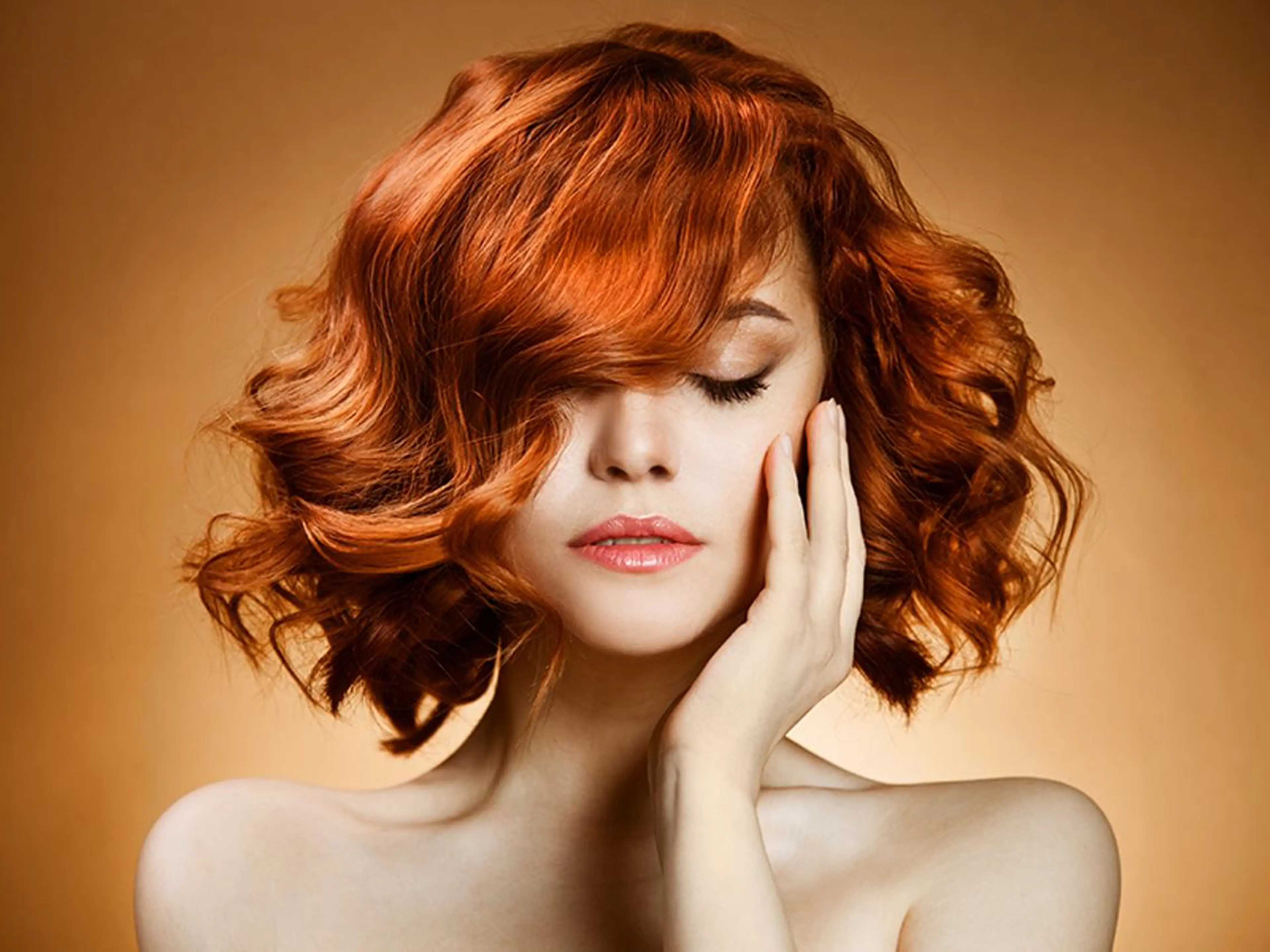 ヘアカラーの写真