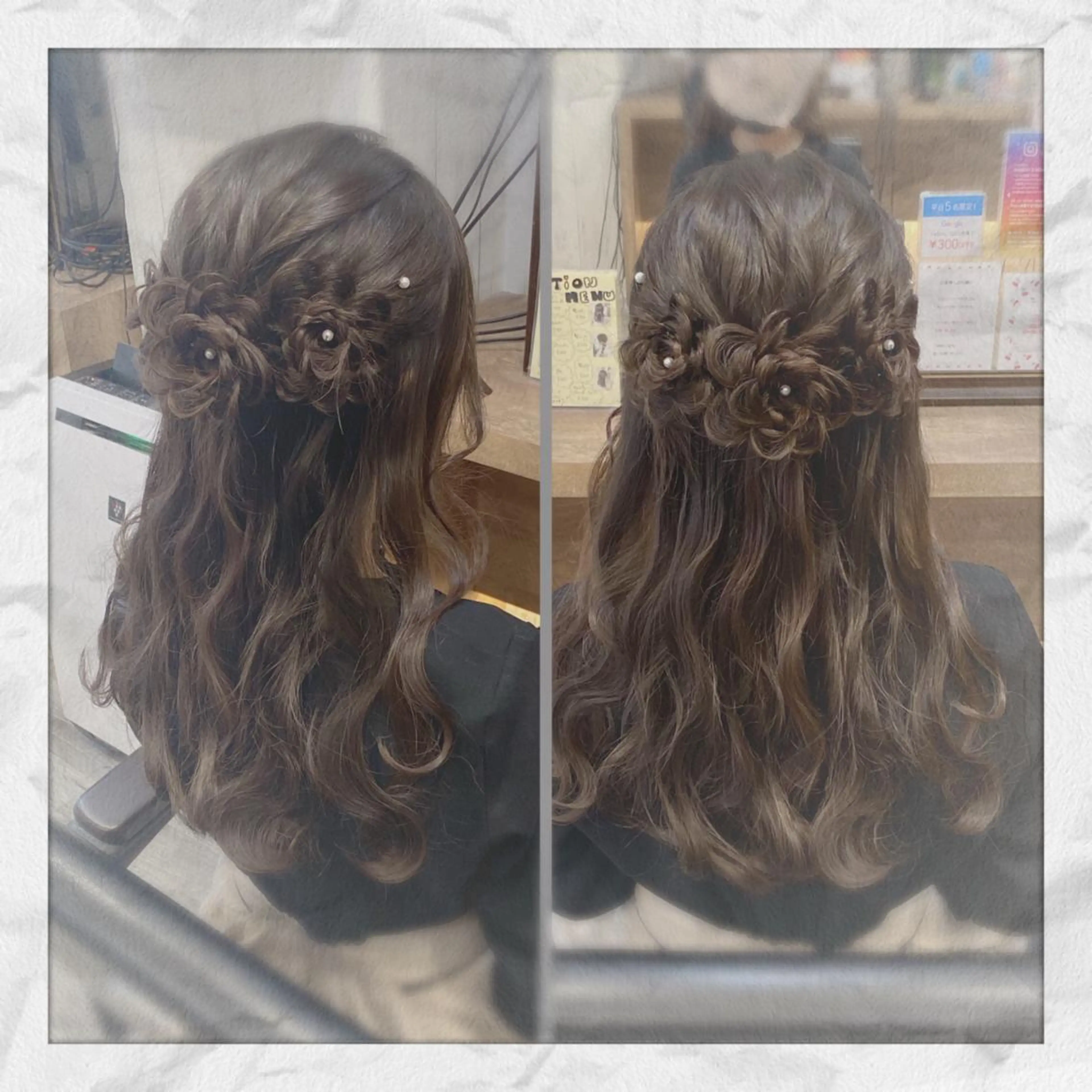 ロング ヘアアレンジ ヘアセット ヘアセット/着付け 𓇼 松本 夏美𓇼のヘアスタイル