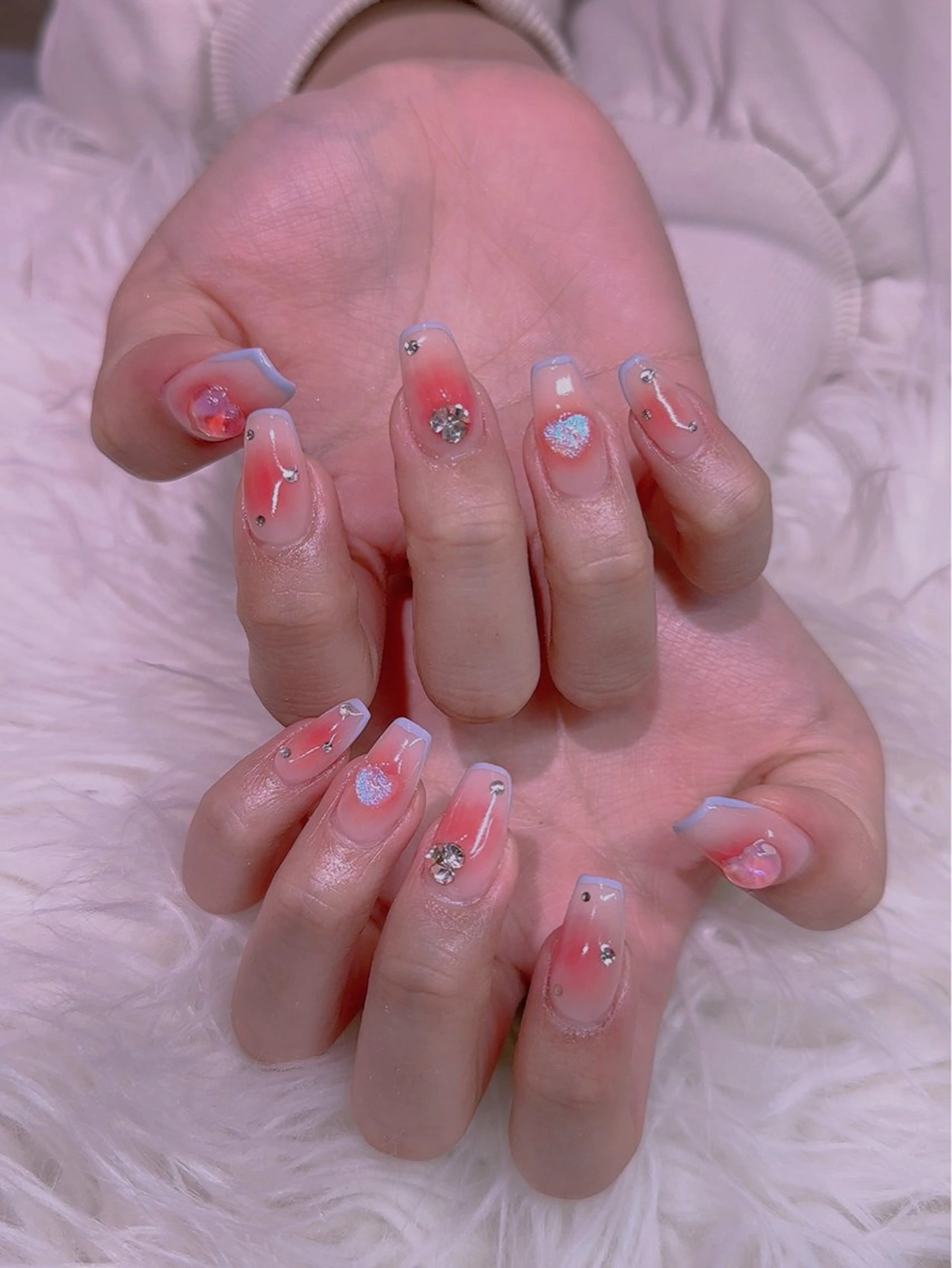 ネイル 長さだし専門店 M2　rikaのネイルデザイン