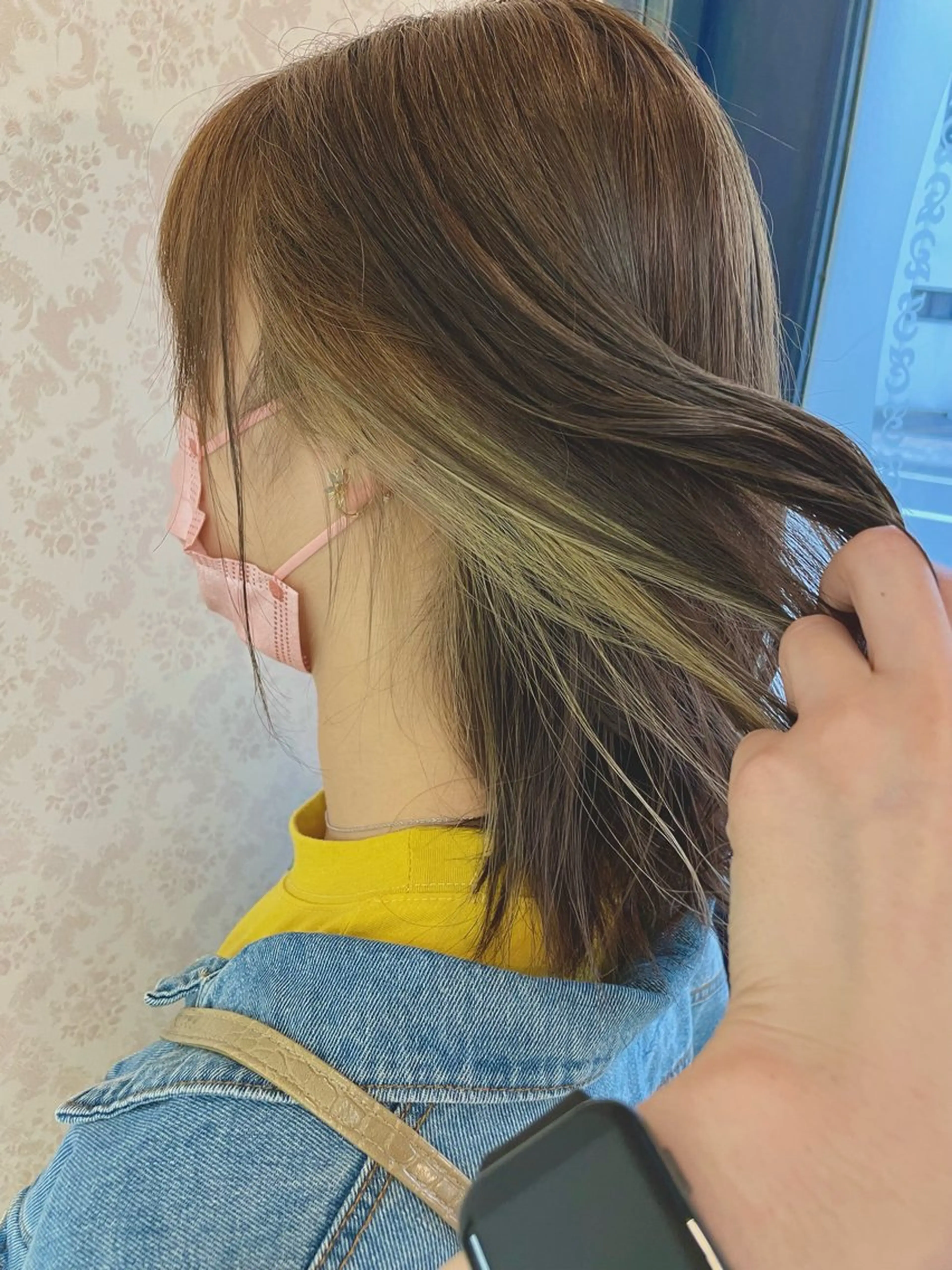 ミディアム ヒヨシ ルナのヘアスタイル