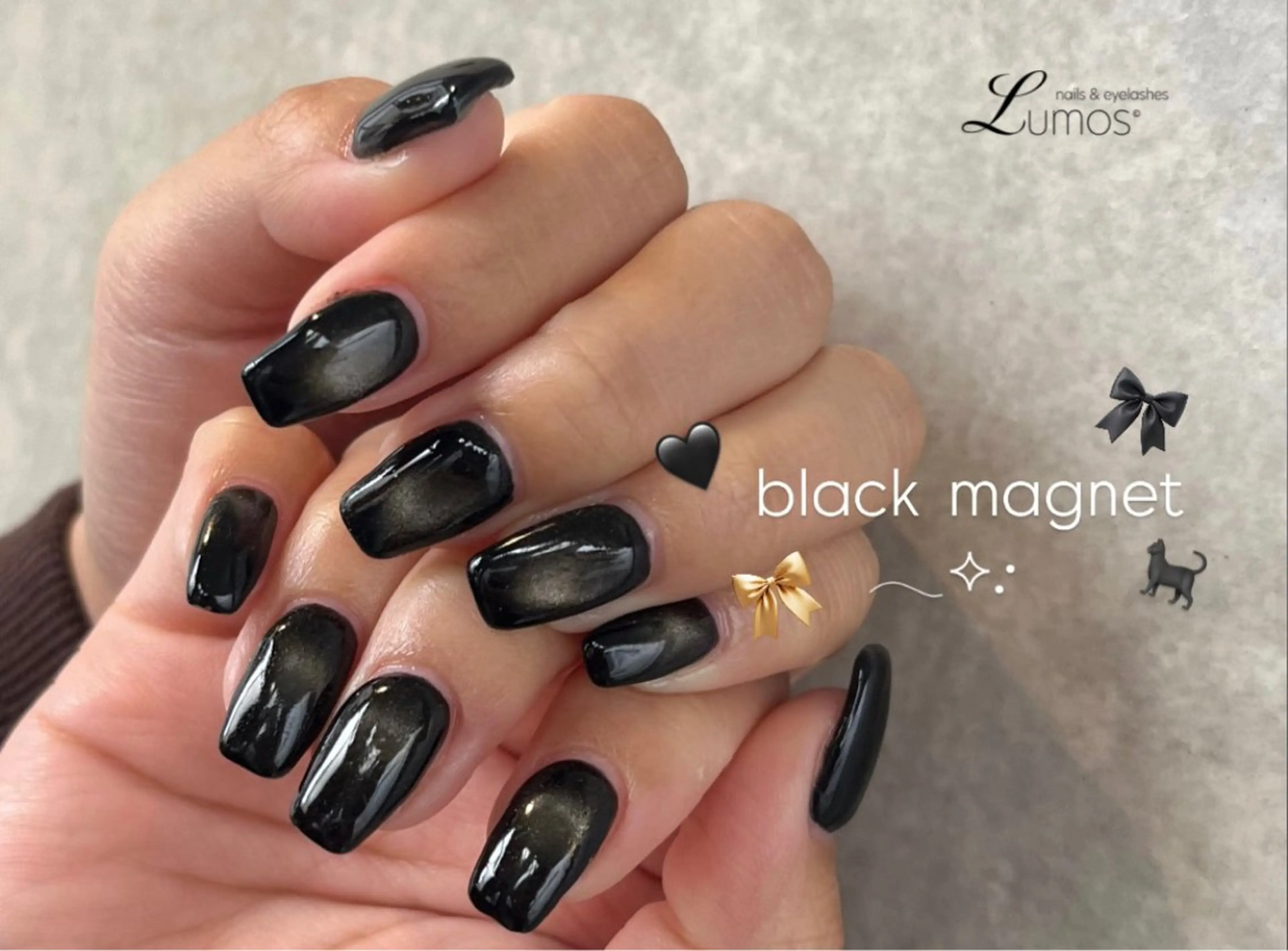 ネイル マグネットネイル ワンカラーネイル ハンドネイル Lumos/ 🎀MAI🎀のネイルデザイン