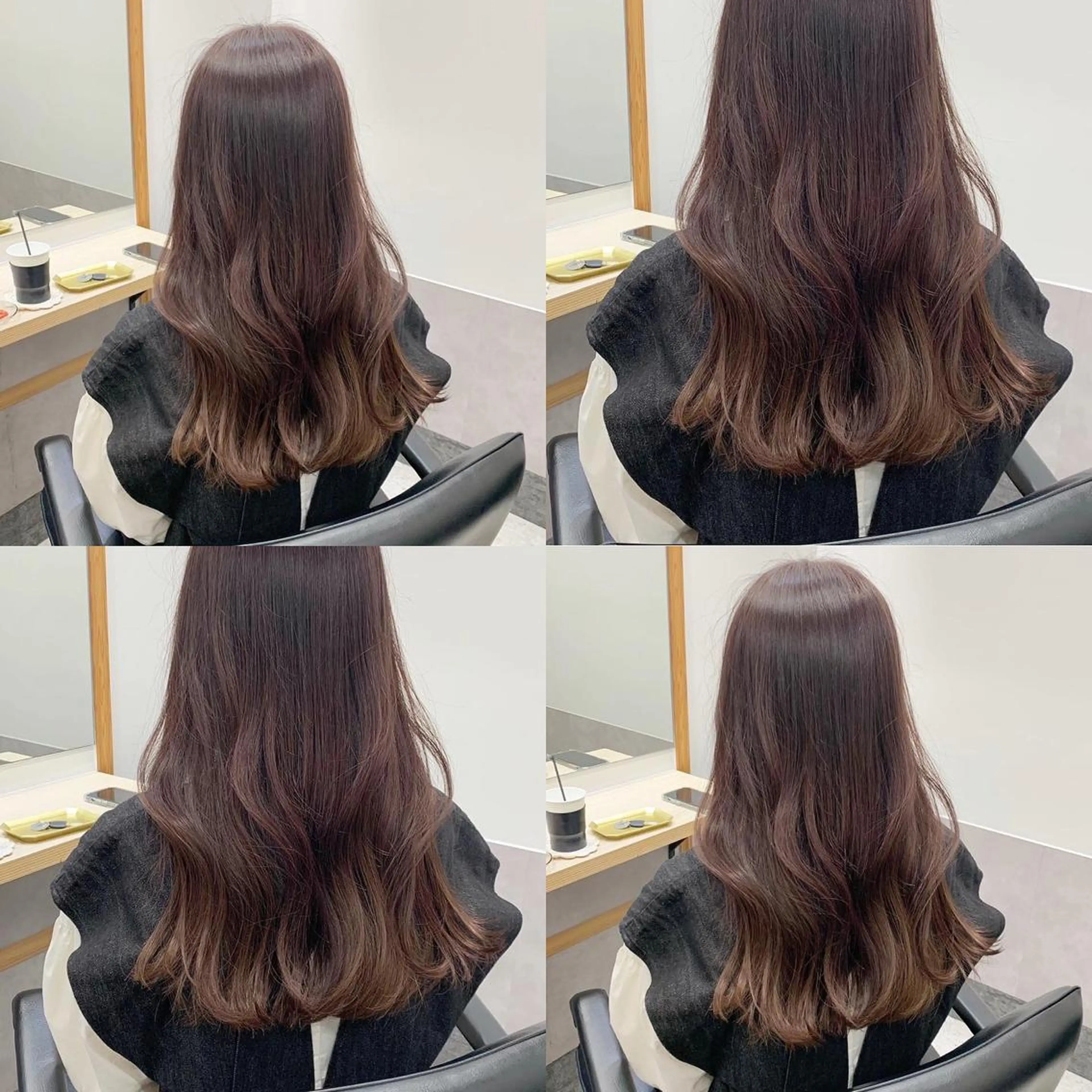 ロング カラー ベージュカラー ブリーチ 透明感カラー ダブルカラー ブリーチなしカラー カット ヘアカラー SAKINO． ベージュカラーのヘアスタイル
