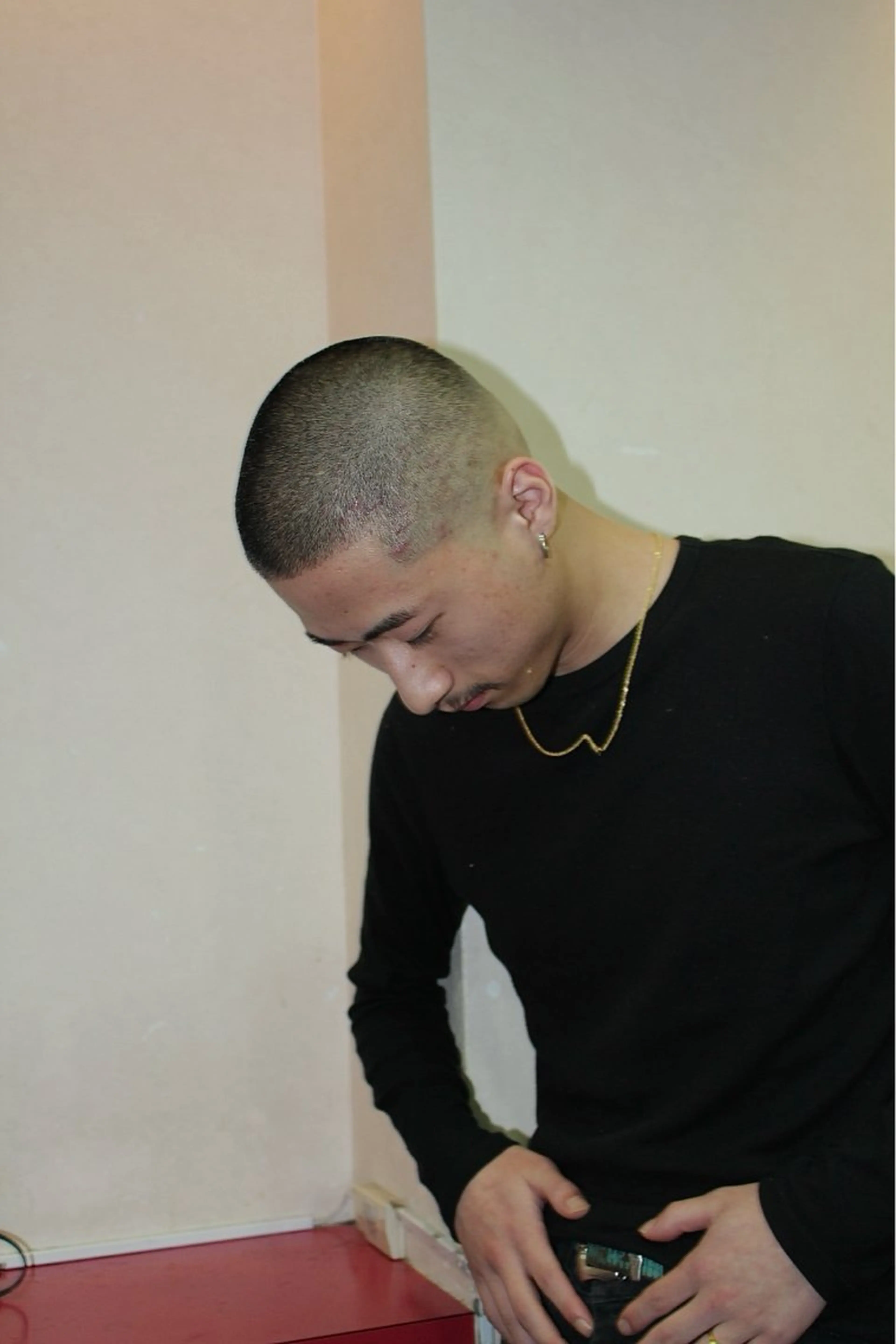 ショート メンズ カット パーマ ワタナベ ソウタのヘアスタイル