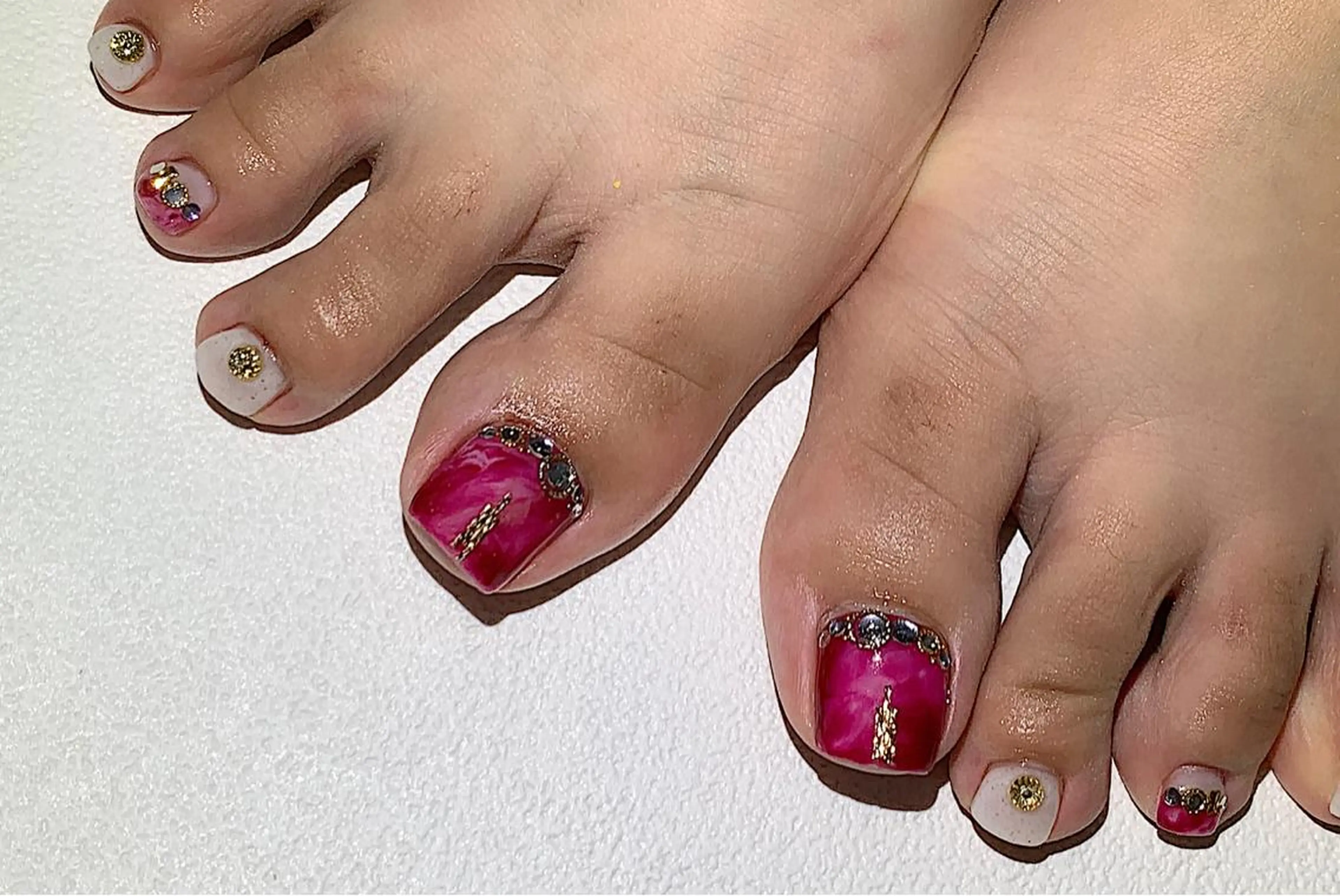 キッズ ネイル フットネイル GULLIG söt GULLIGのネイルデザイン