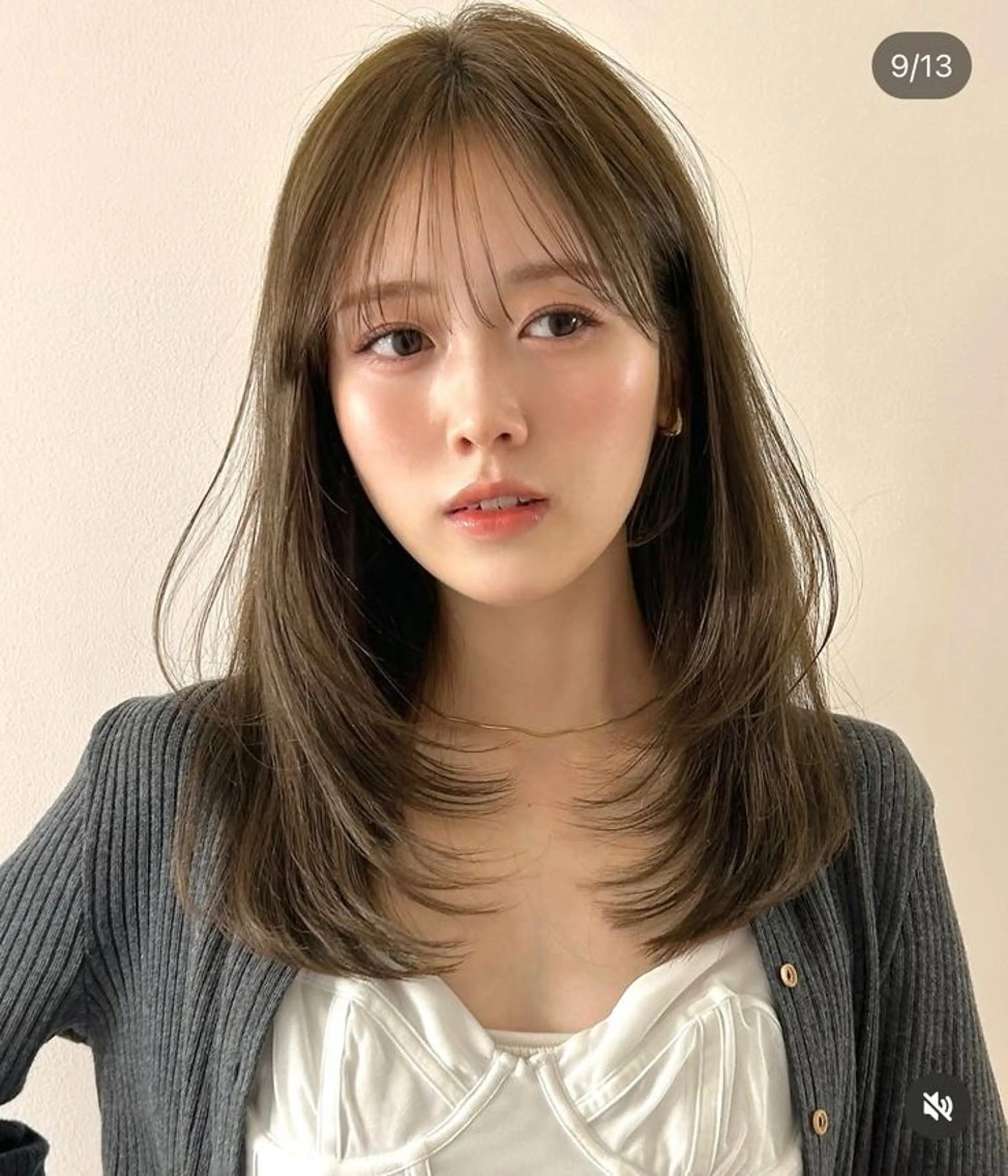 【明日限定‼️】ミディアムレイヤースタイル(シャンプーブロー込み)の写真