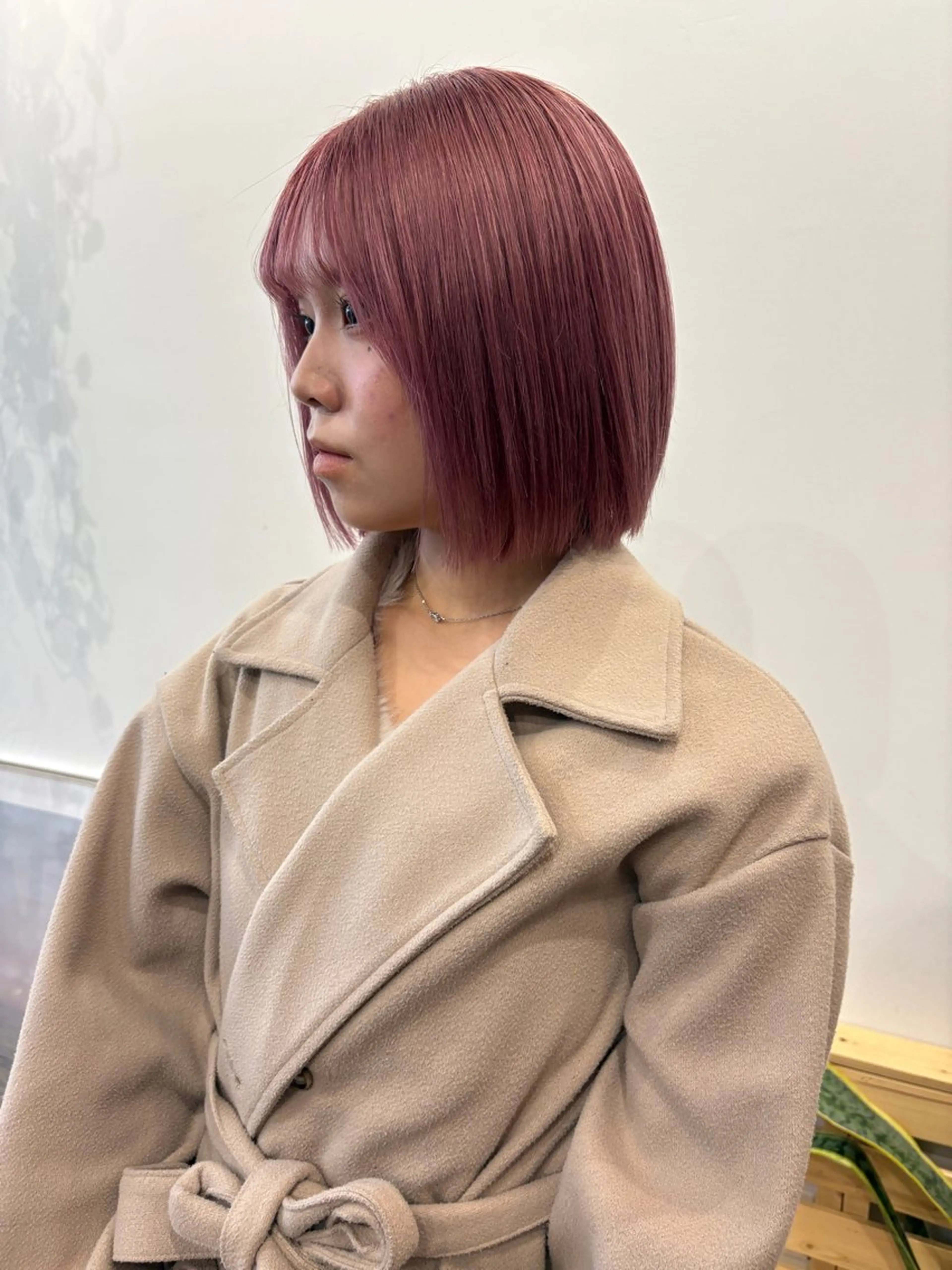 カラー りく　海外ヘアー オシャレのヘアスタイル