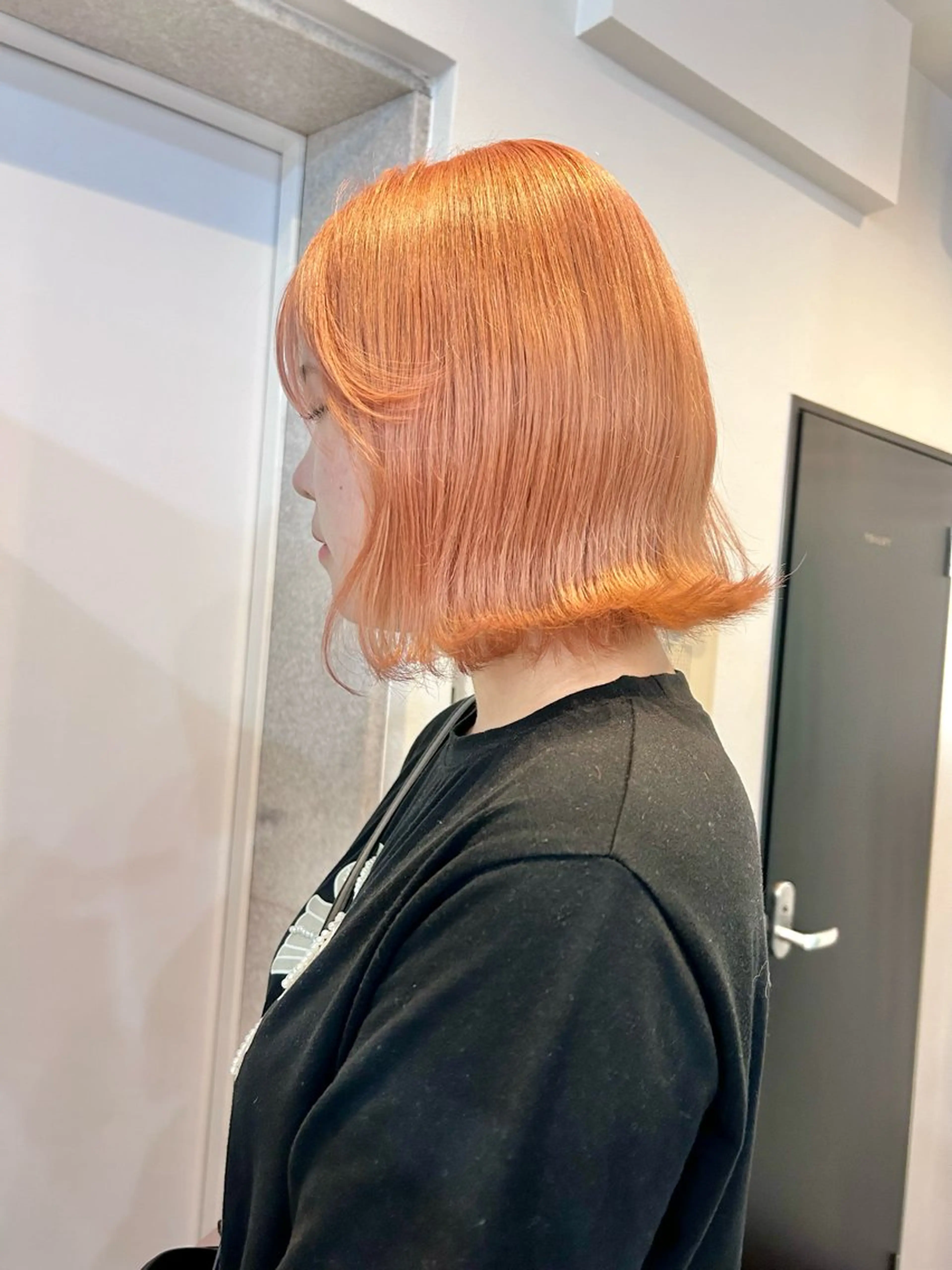 ショート 韓国風カラー 韓国風ヘア カット ヘアカラー トリートメント 🌸MAYU🌸 ハイトーン➕レイヤーのヘアスタイル