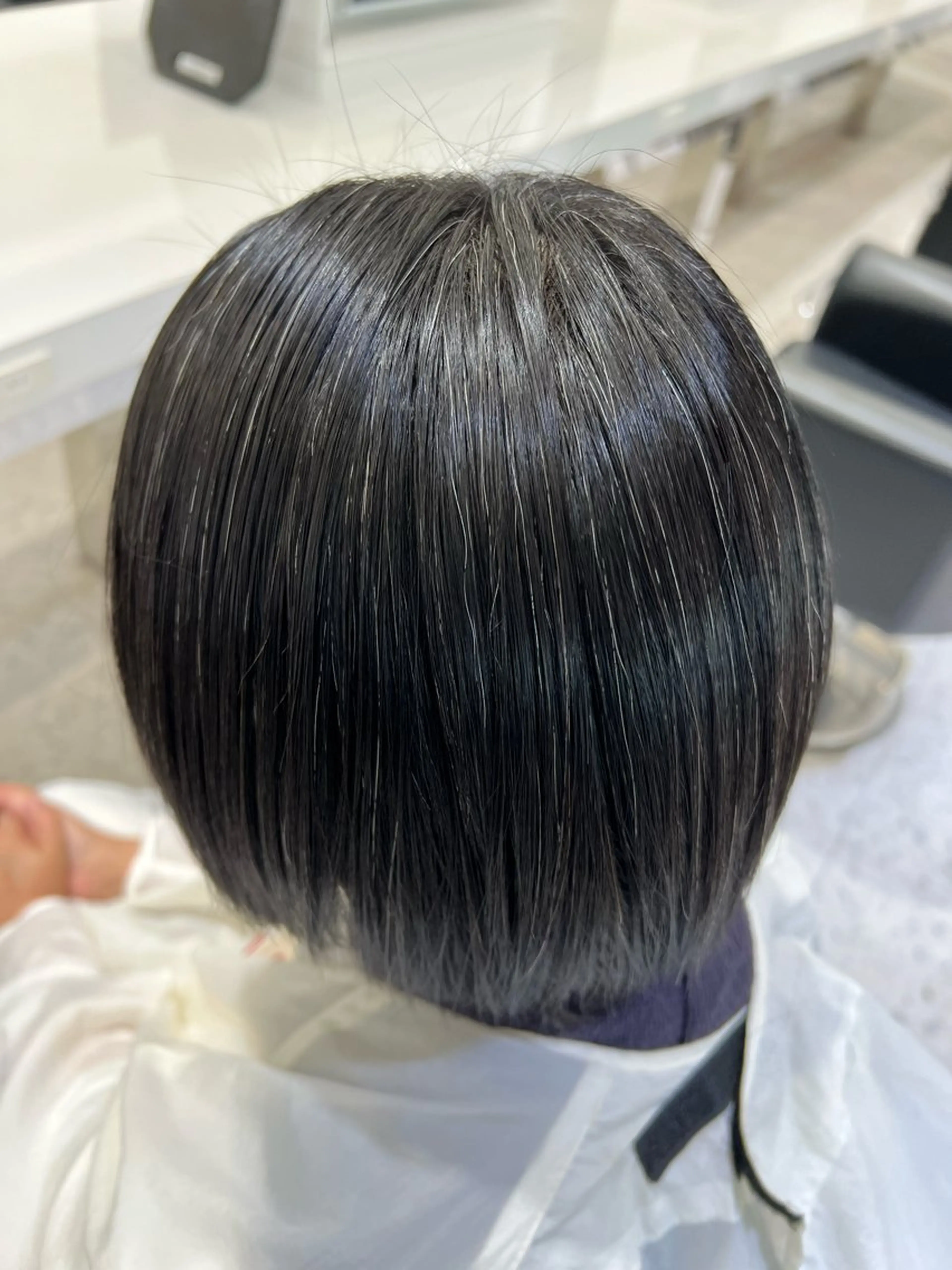 ダブルカラー アンジのヘアスタイル