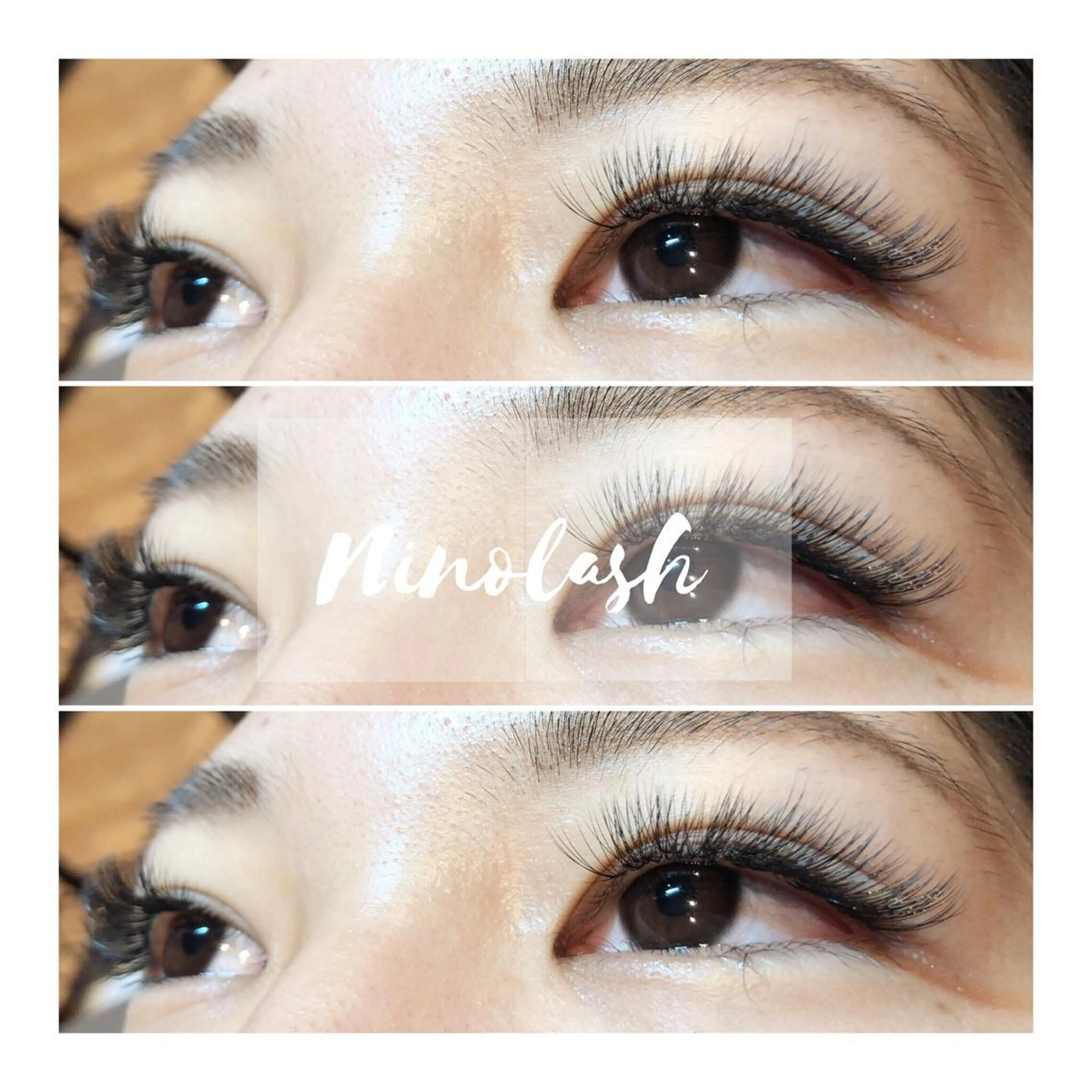 ボリュームラッシュ 300本 【極細のエクステが密に付くのでアイライン効果✨自毛に負担が軽くボリュームUPができます】の写真