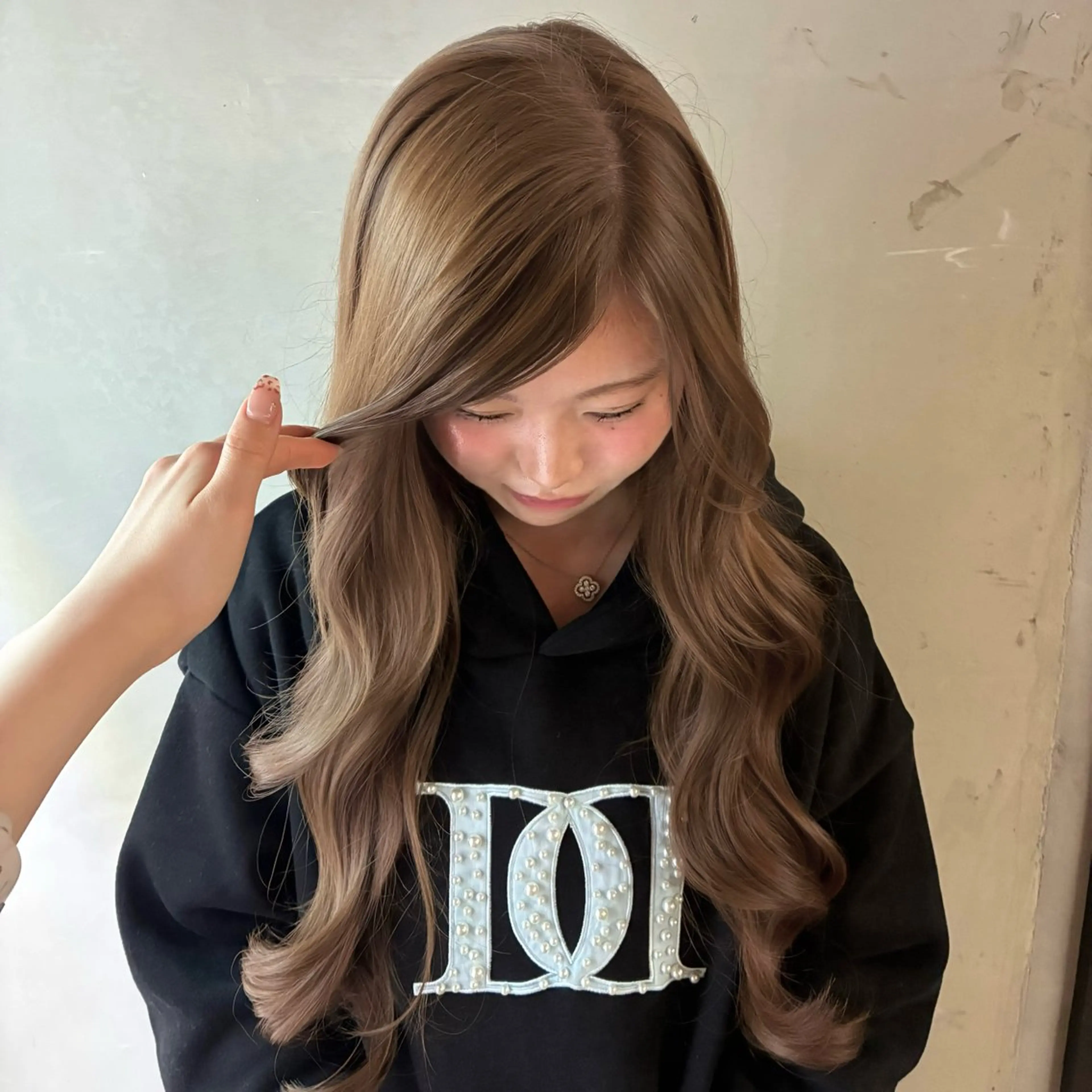 ロング nanami🏷🤎 ふんわりカラーのヘアスタイル