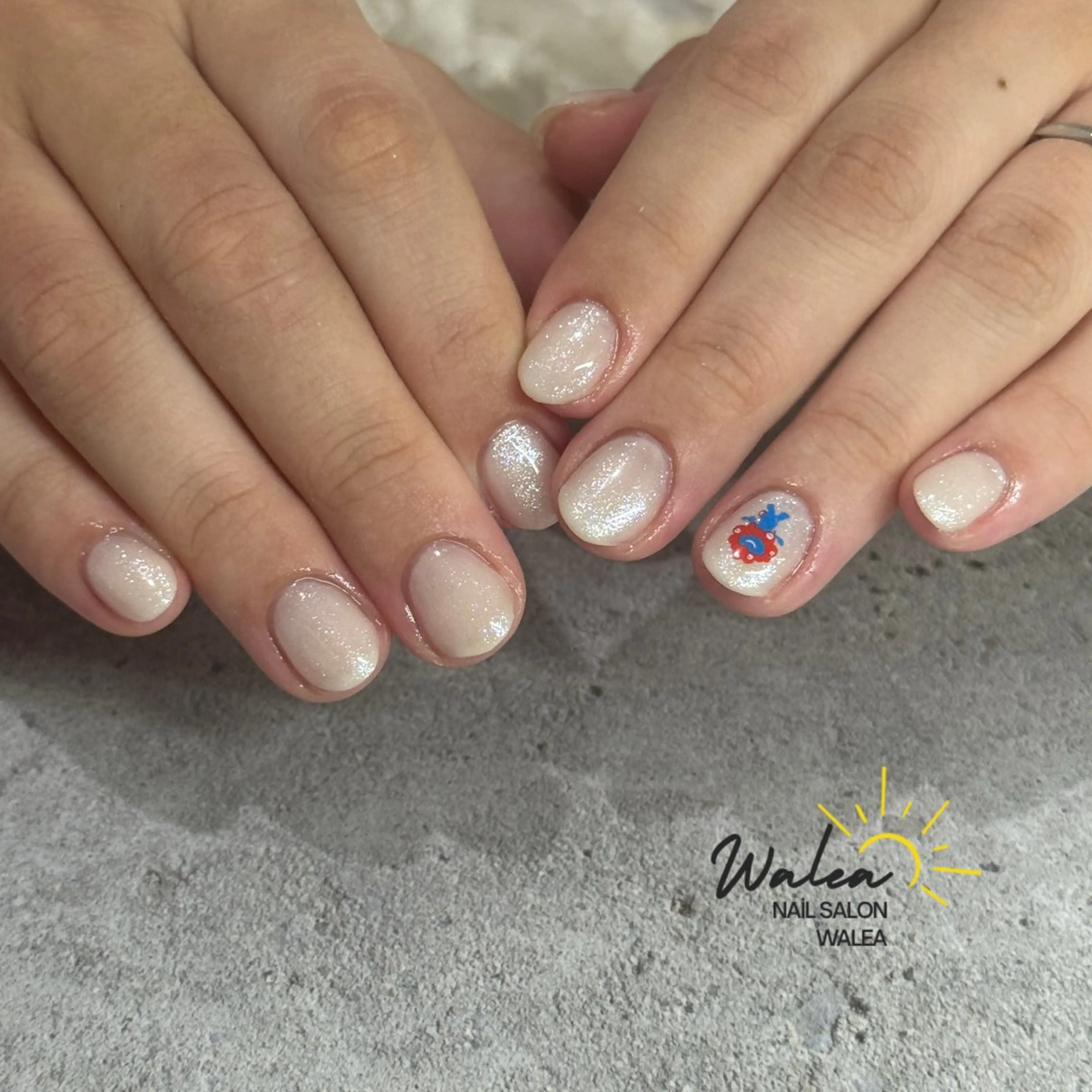 ネイル ハンドネイル nail salon waleaのネイルデザイン