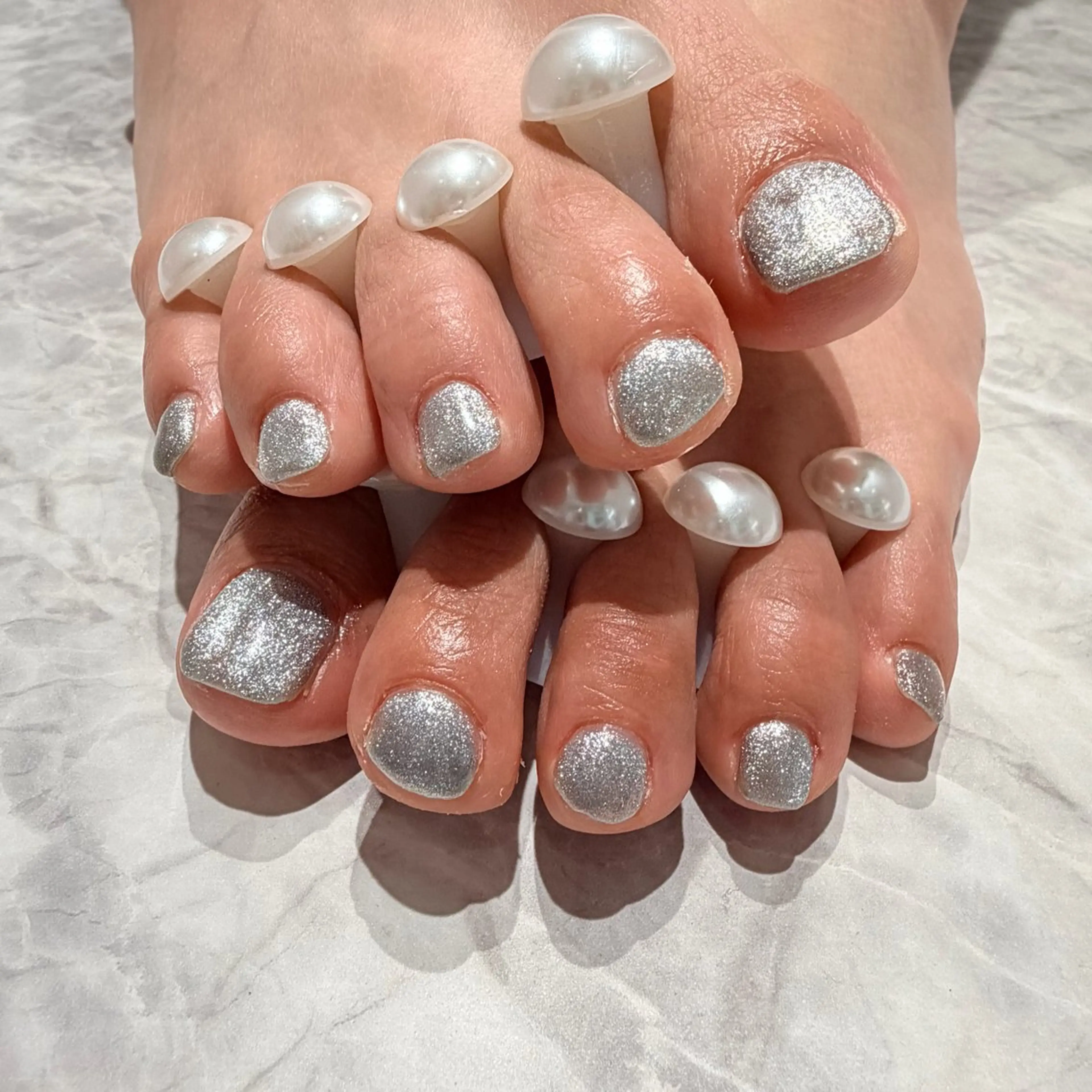 ネイル フットネイル マグネットネイル みなみ❤︎ジャニオタ /堺筋本町のネイルデザイン