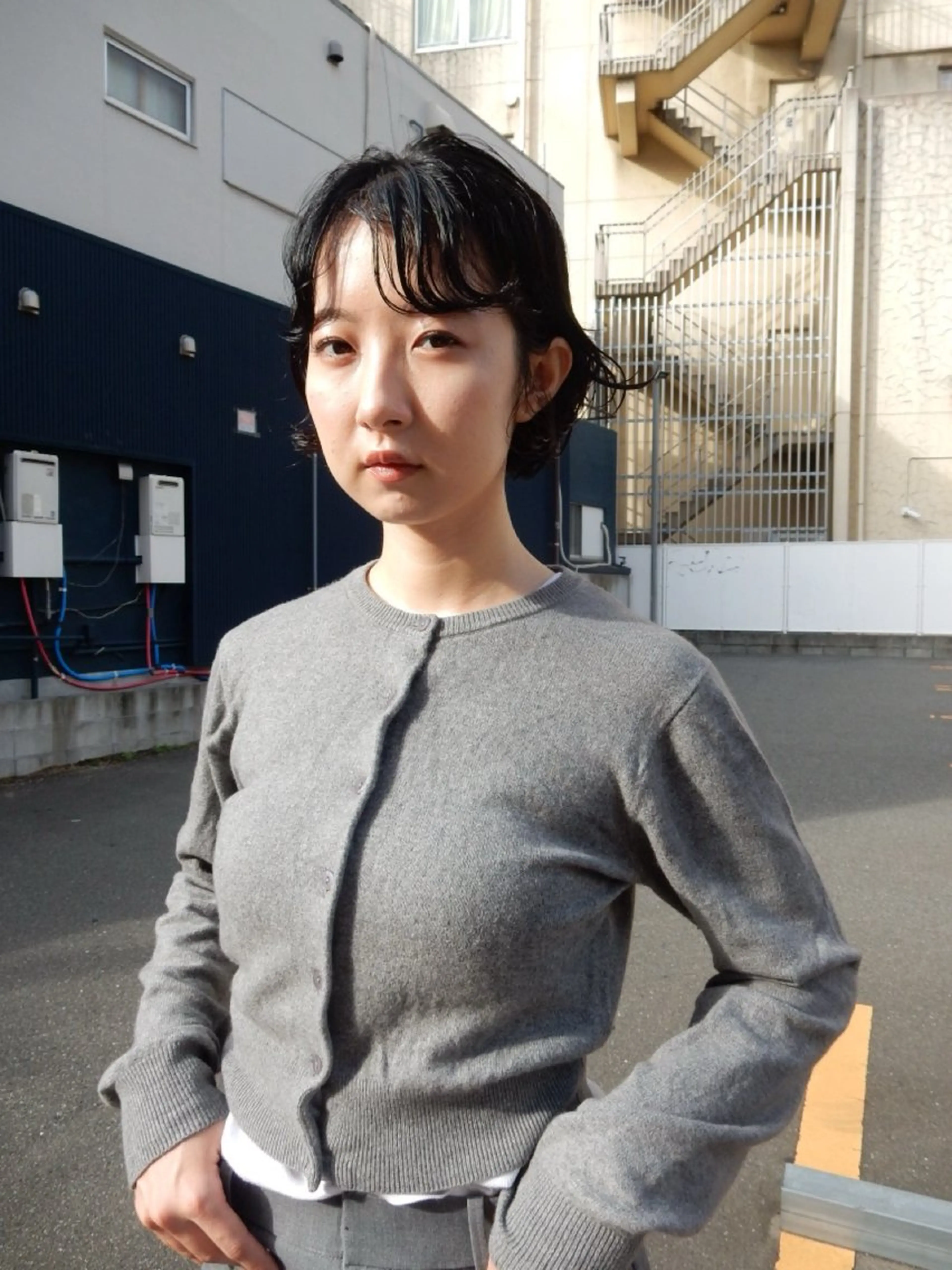 パーマ 今泉/kai🐇ボブ 似合わせカットのヘアスタイル