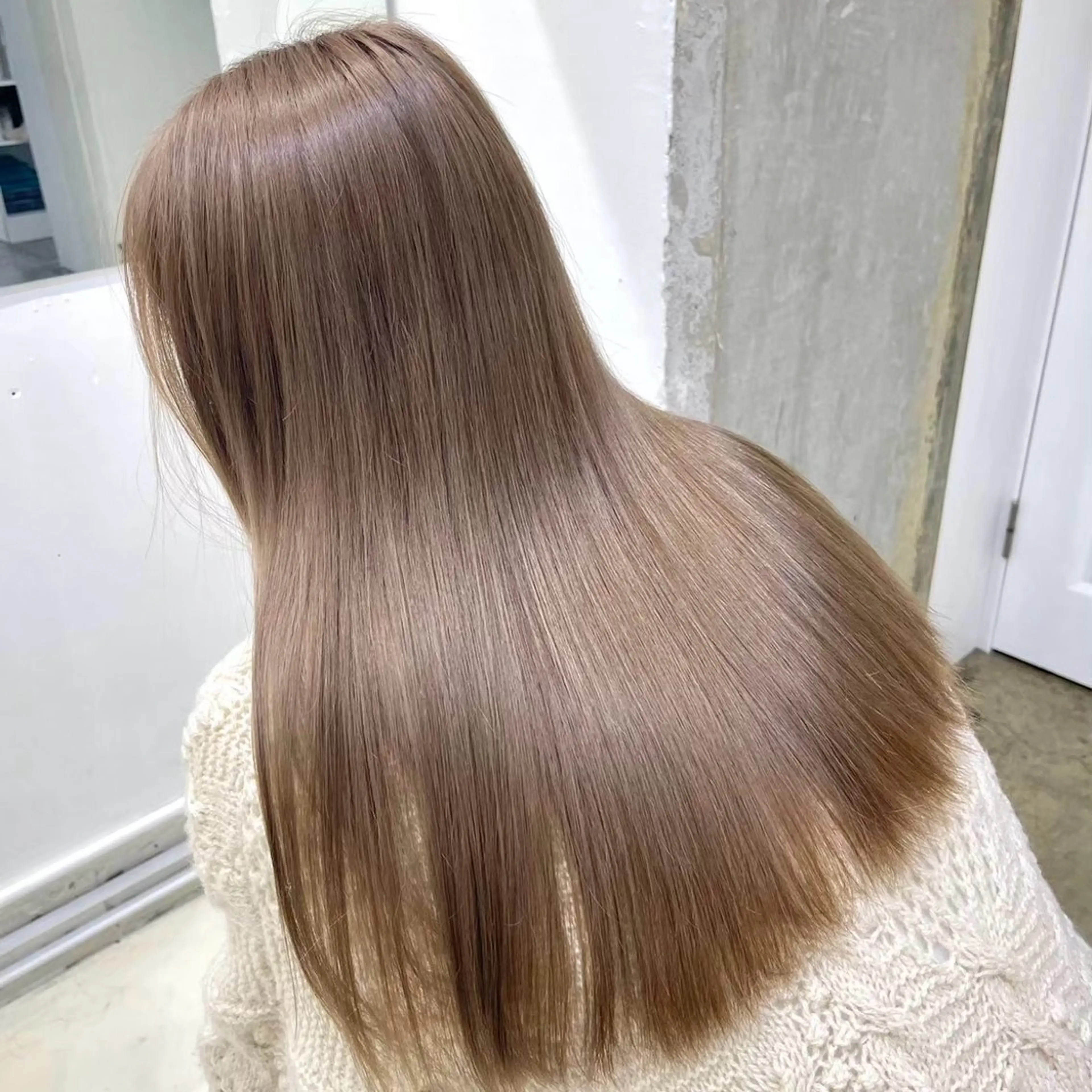 ミディアム カラー ヘアアレンジ 海外/ハイトーン🪽 ☯️ami☯️のヘアスタイル