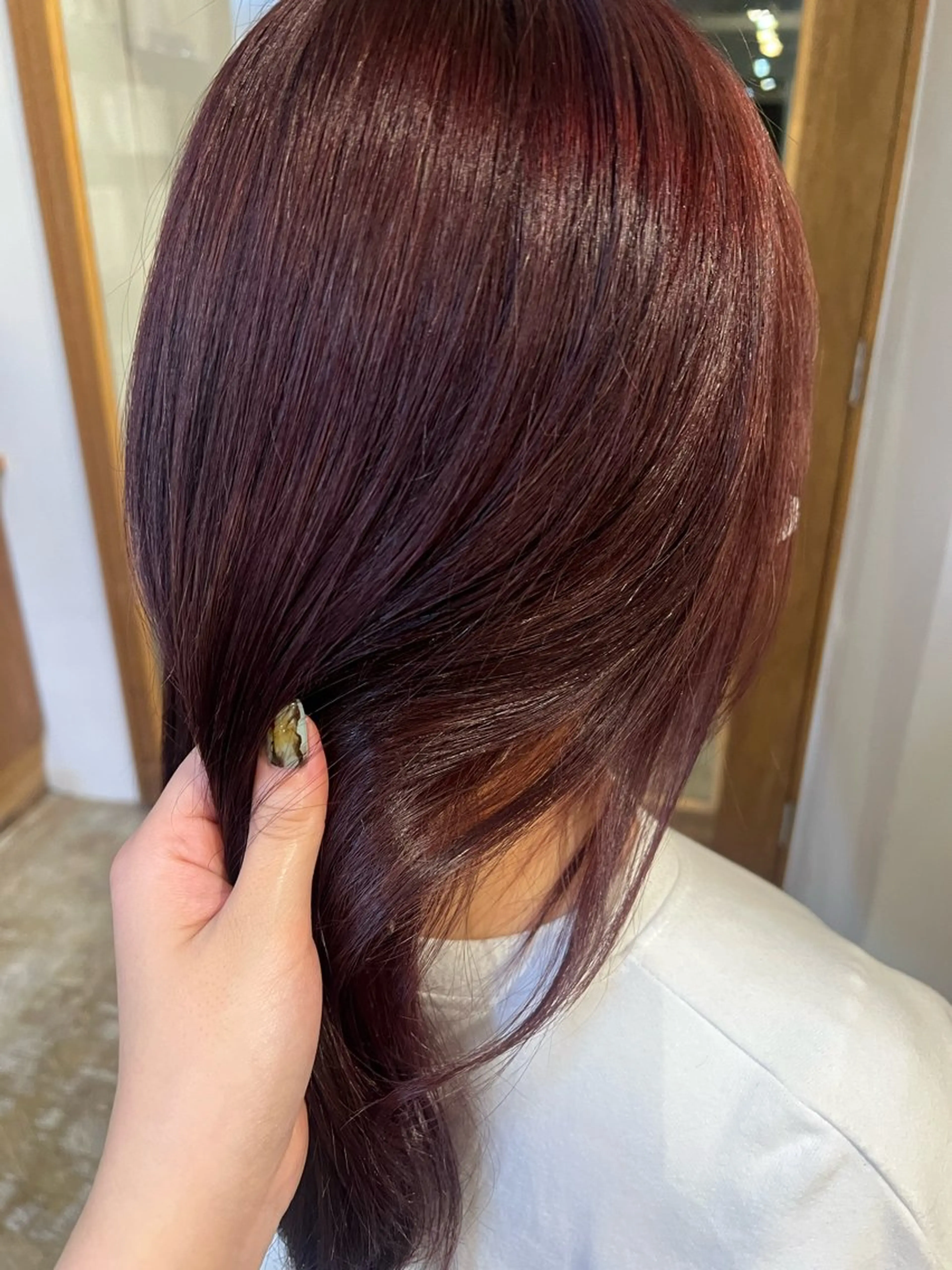 ミディアム ヘアカラー 鈴木 三保のヘアスタイル