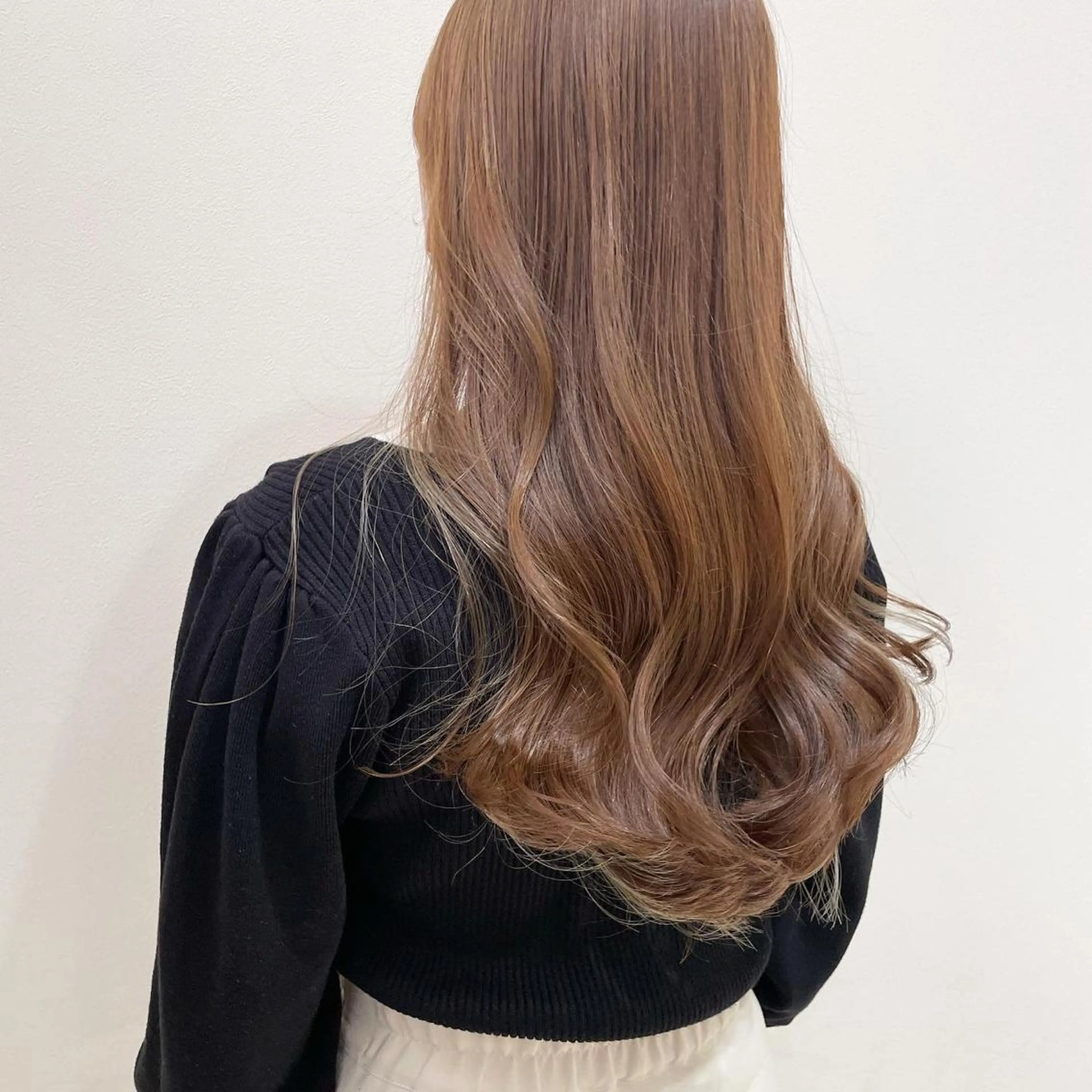 ロング カラー fumi 韓国hairのヘアスタイル