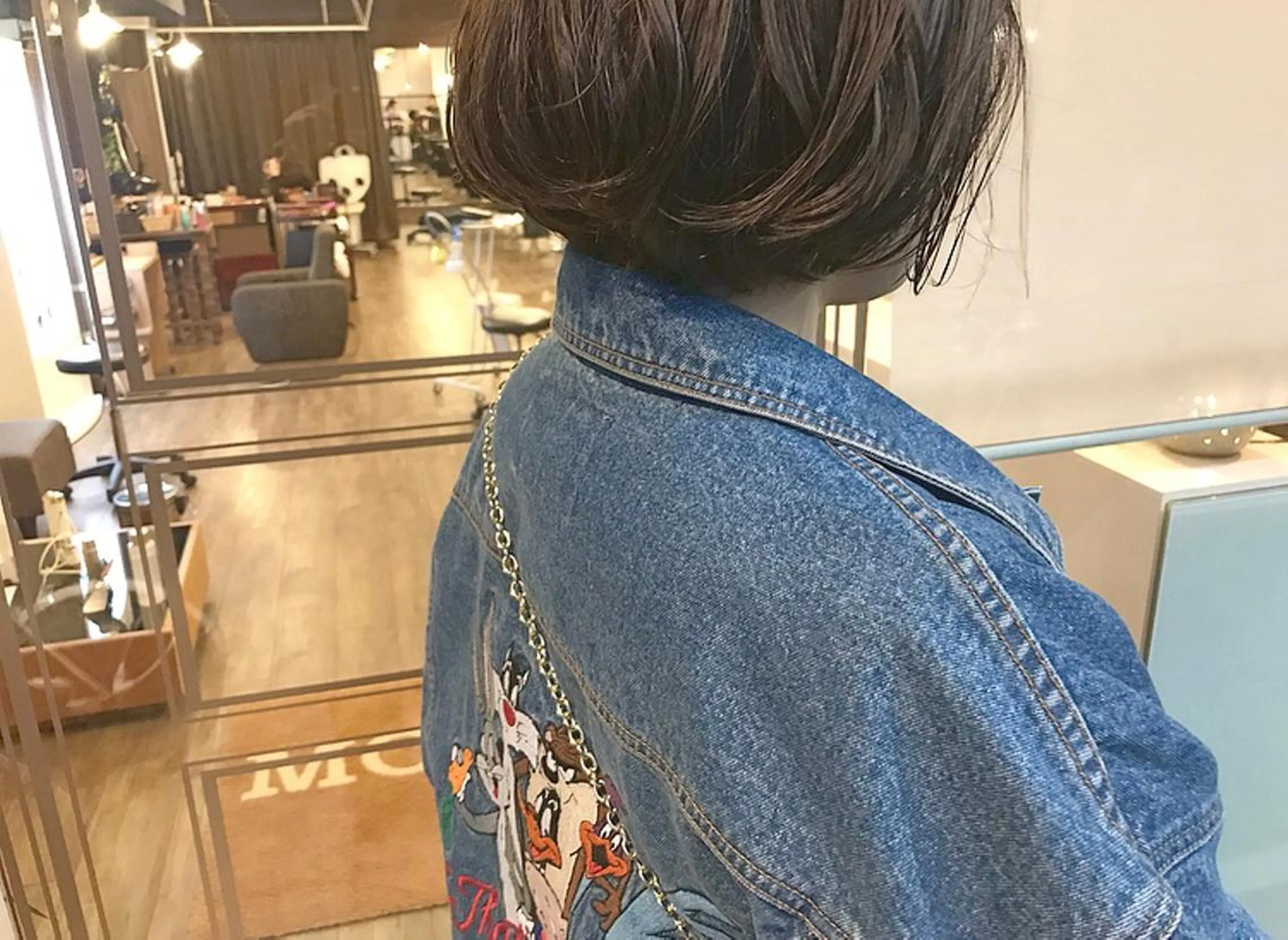 ショート カラー ヘアアレンジ マツエク・マツパ ボブ カット ヘアカラー トリートメント Kawaguchi Arisaのヘアスタイル