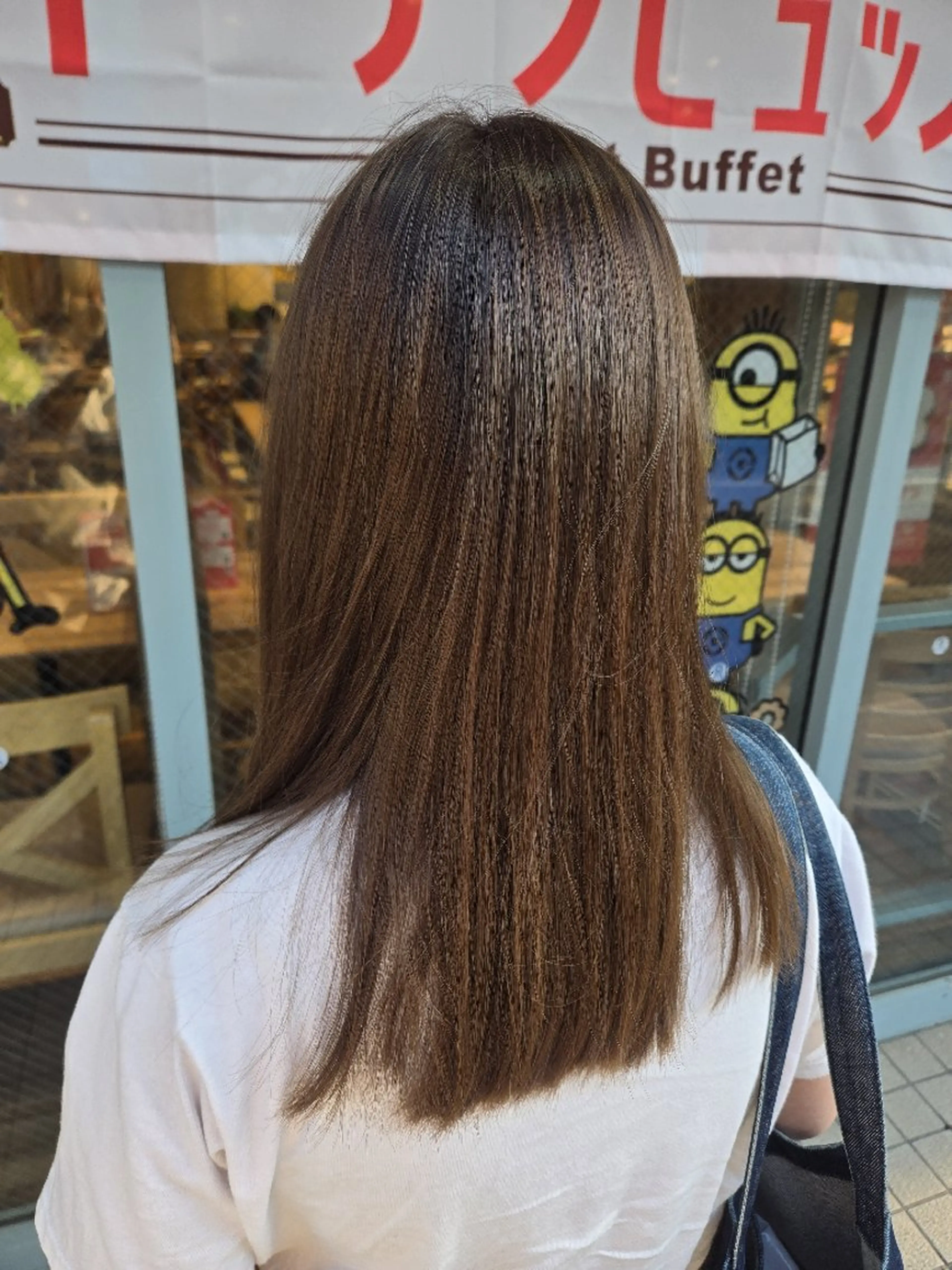 カラー ミディアム アッシュ アッシュブラウン ブラウンカラー 透明感カラー カット ヘアカラー enx 渡邊 愛結🎀のヘアスタイル