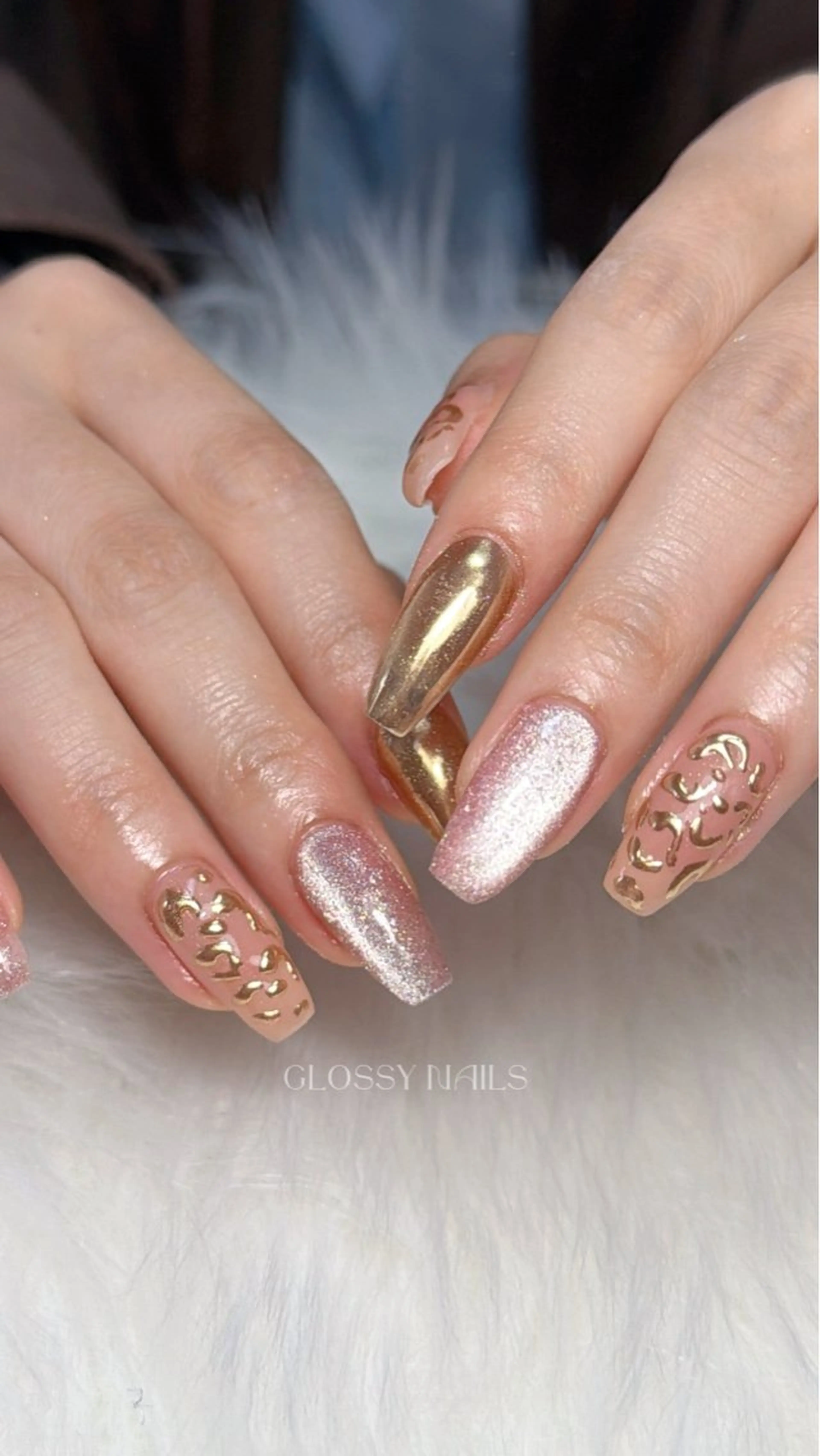 ネイル ハンドネイル Glossy -miyoのネイルデザイン