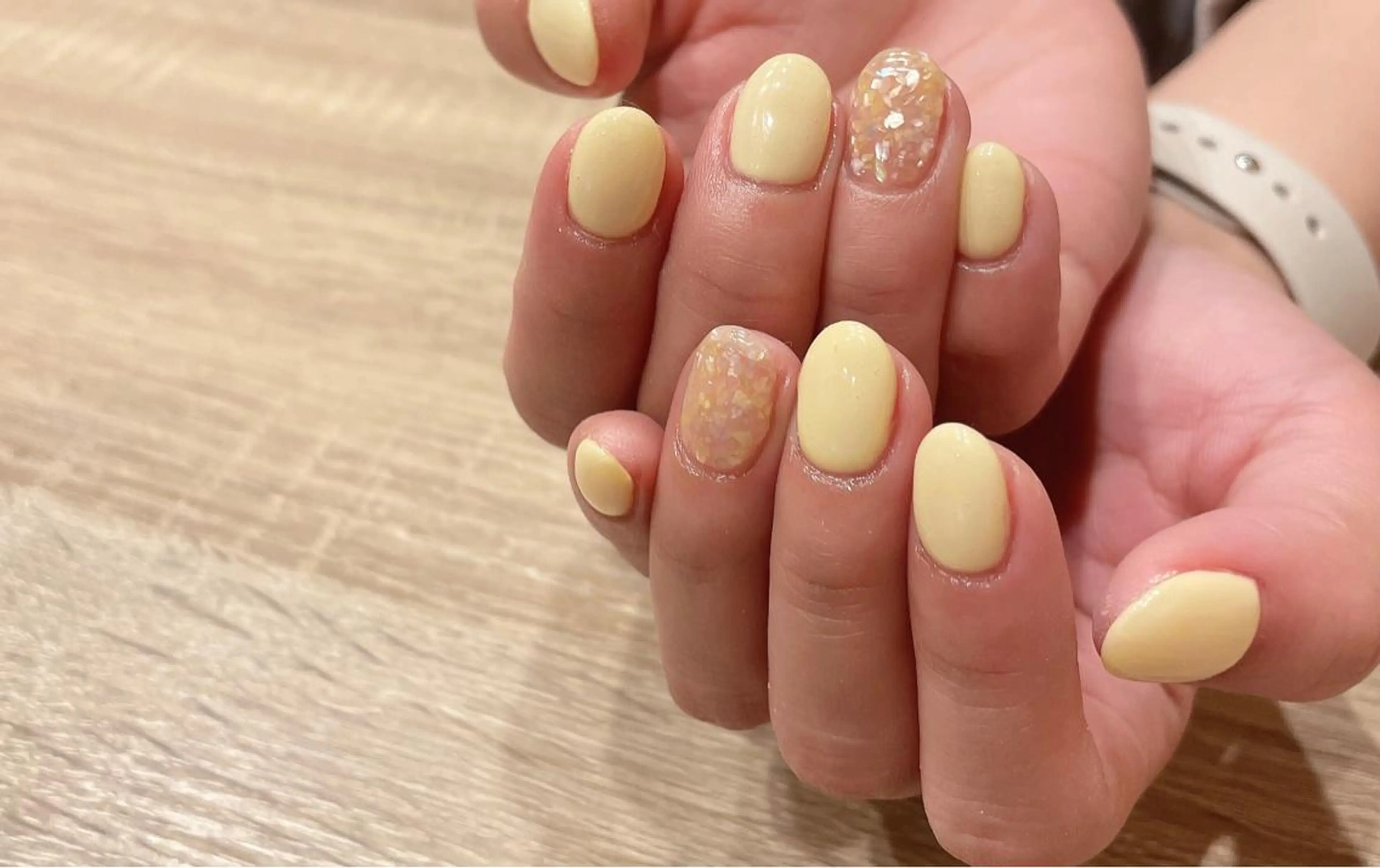 ネイル ワンカラーネイル ハンドネイル liberté所属・liberté🫧 新小岩のネイルデザイン