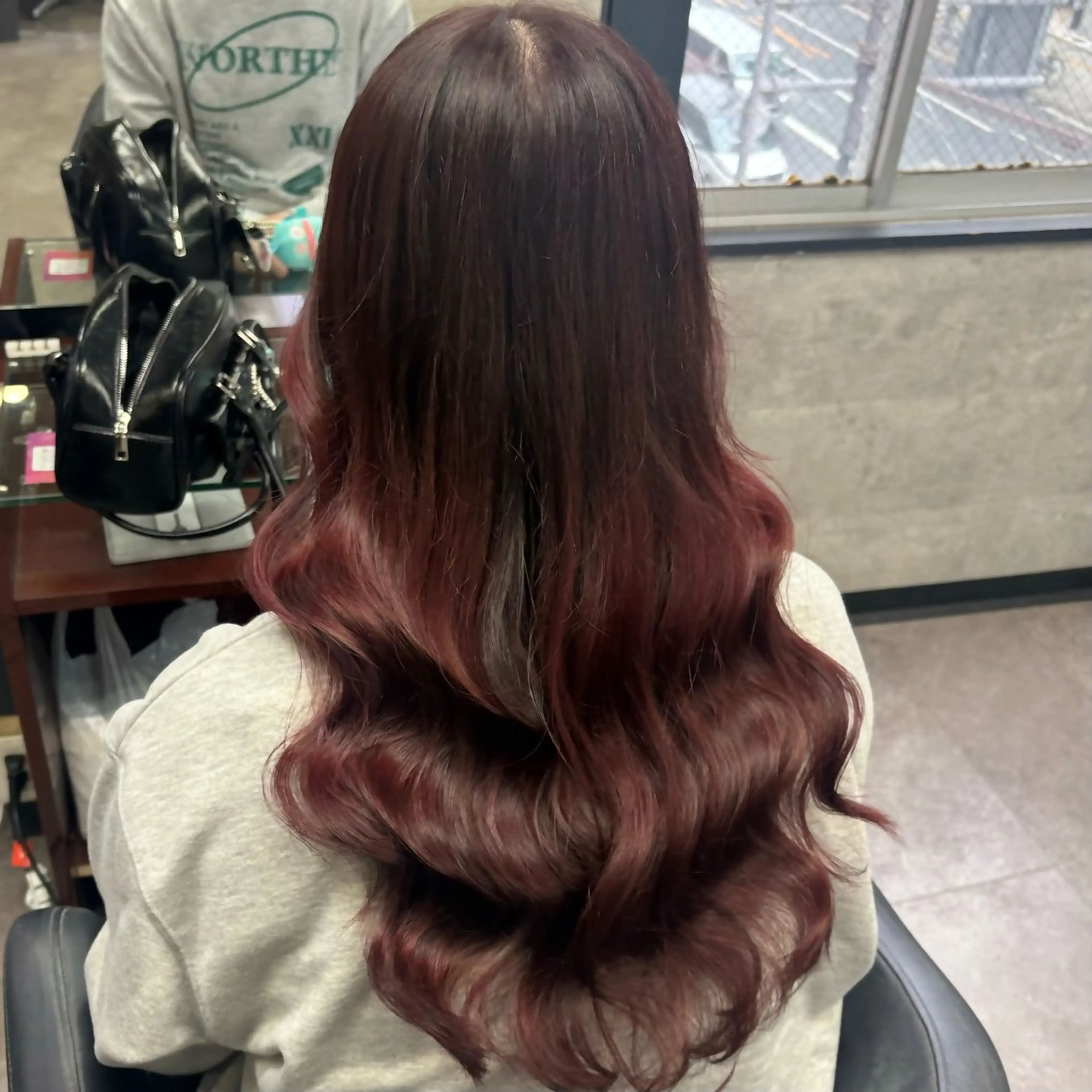 ロング ヘアセット OZ梅田♡ ゆはなブリーチのヘアスタイル