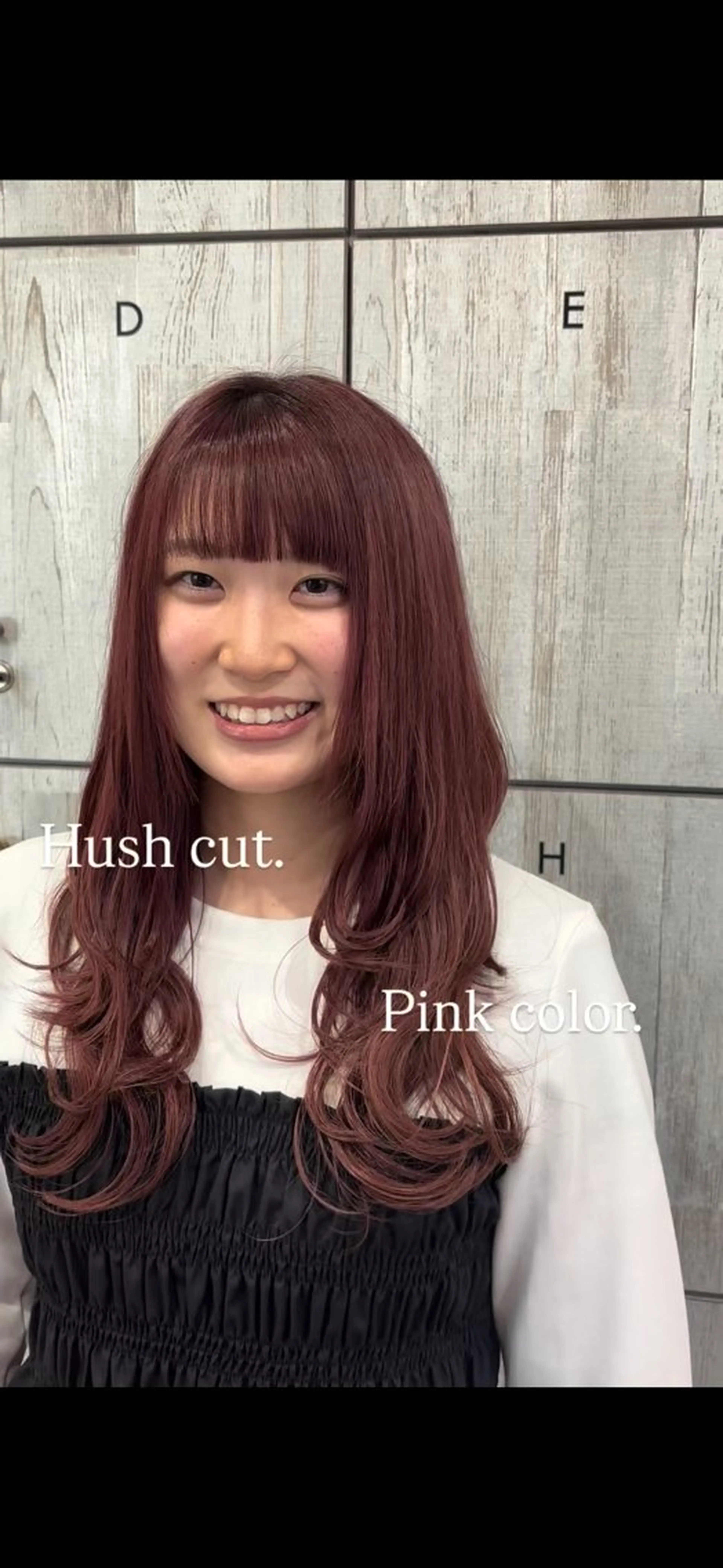 ロング カラー 髙杉 舞羽のヘアスタイル