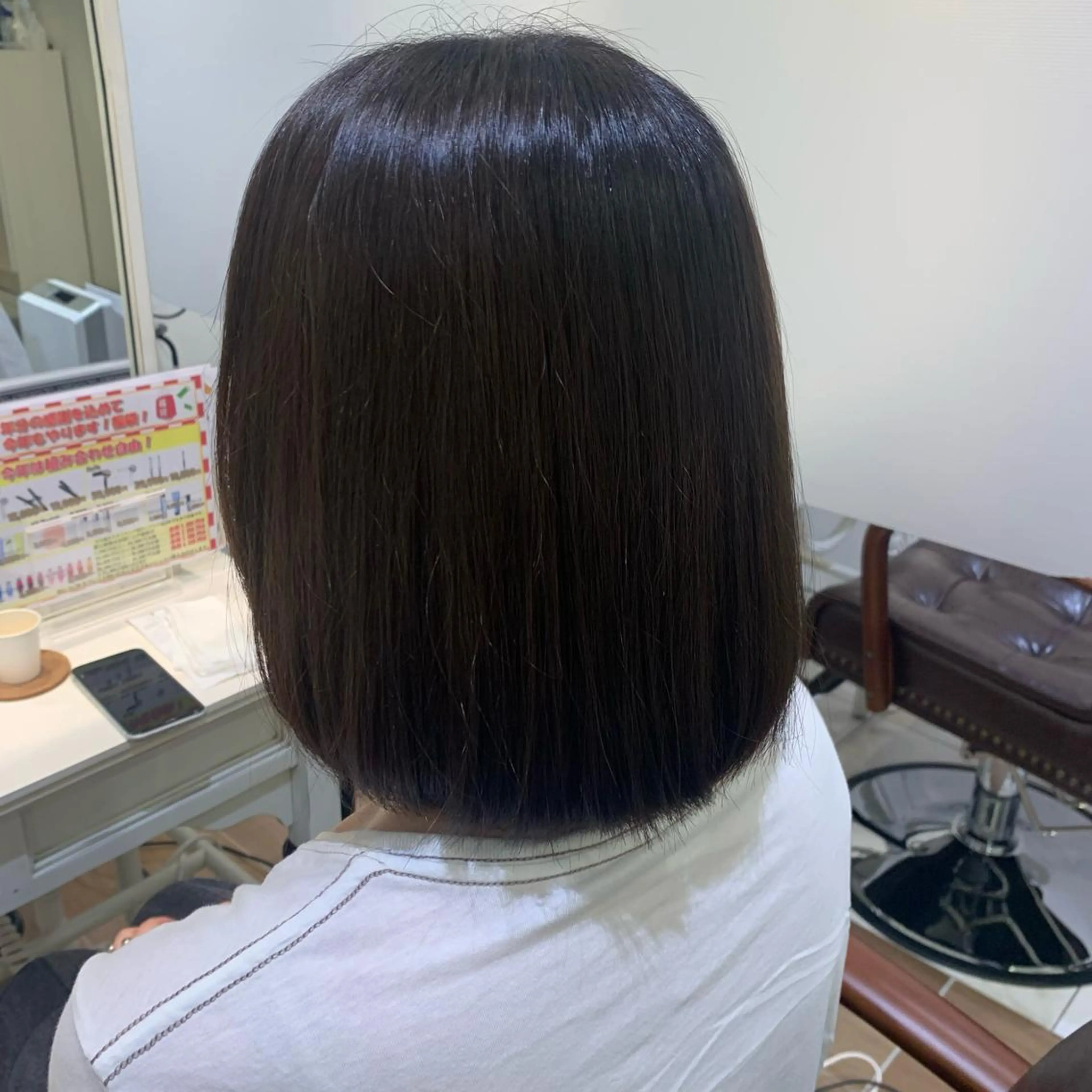 ショート 白髪染め /増田桃子のヘアスタイル