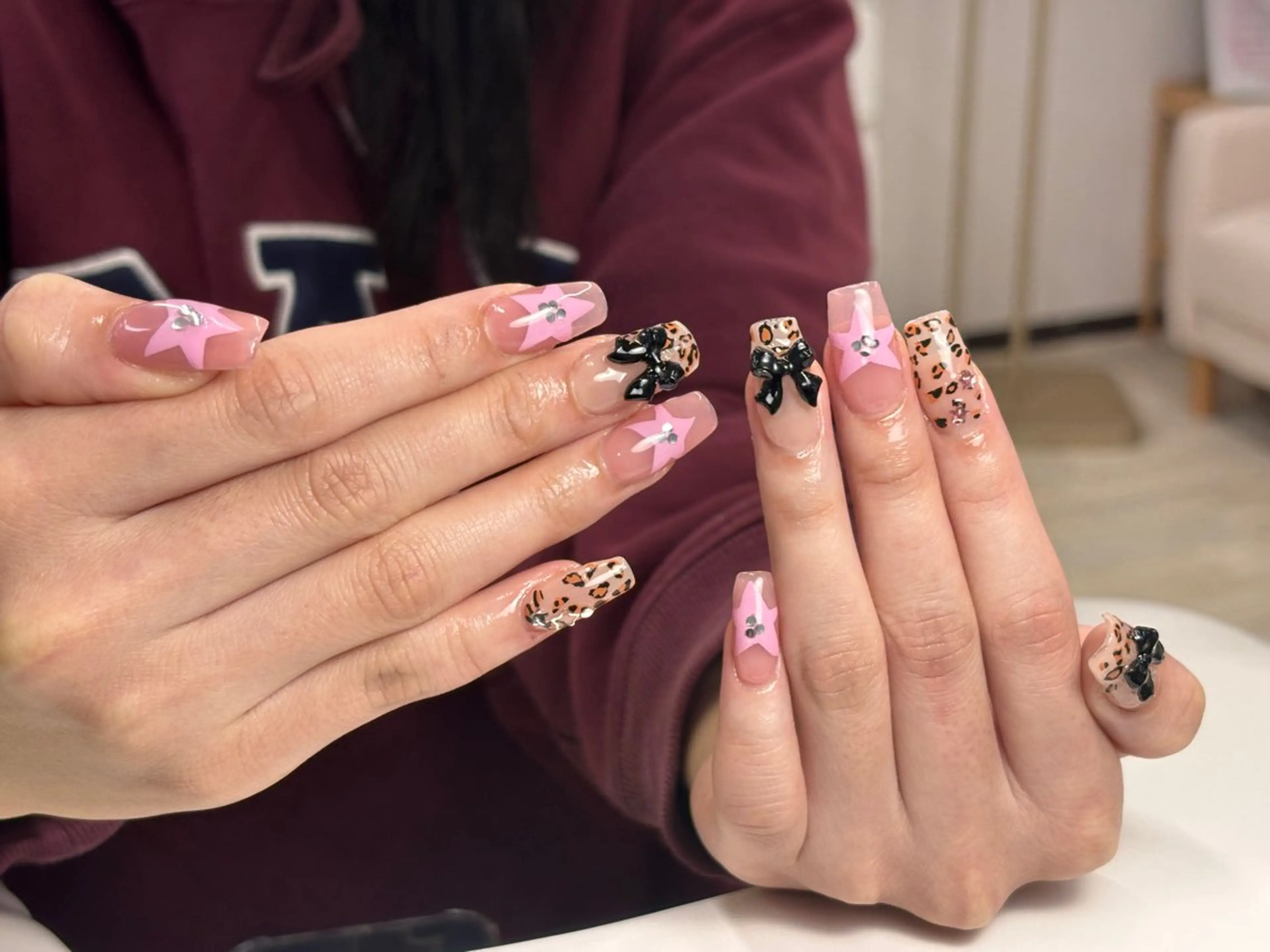 ロング トゥー フエンのネイルデザイン