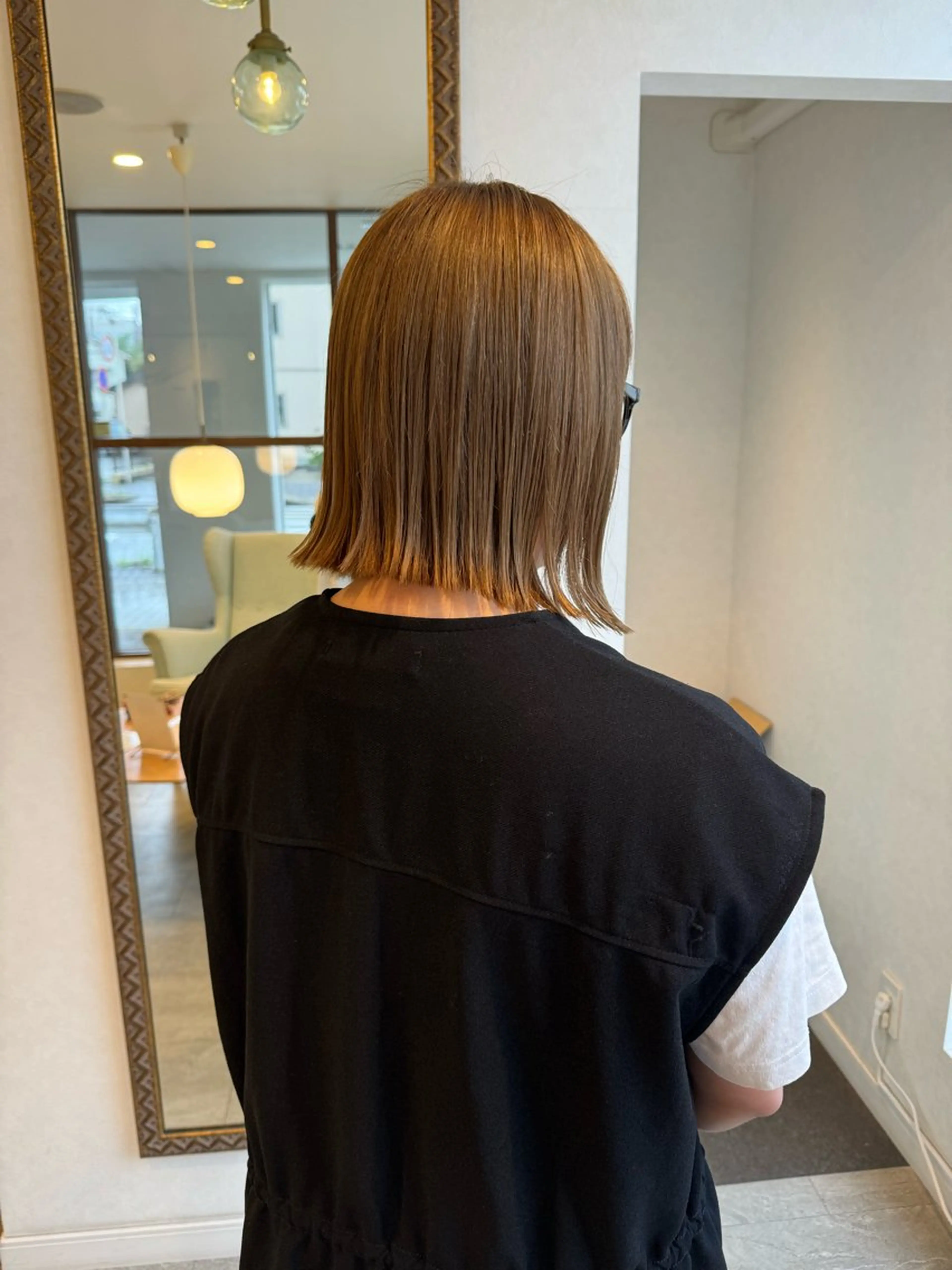 【柔らかベージュ】ナチュラルダブルカラー🌱の写真