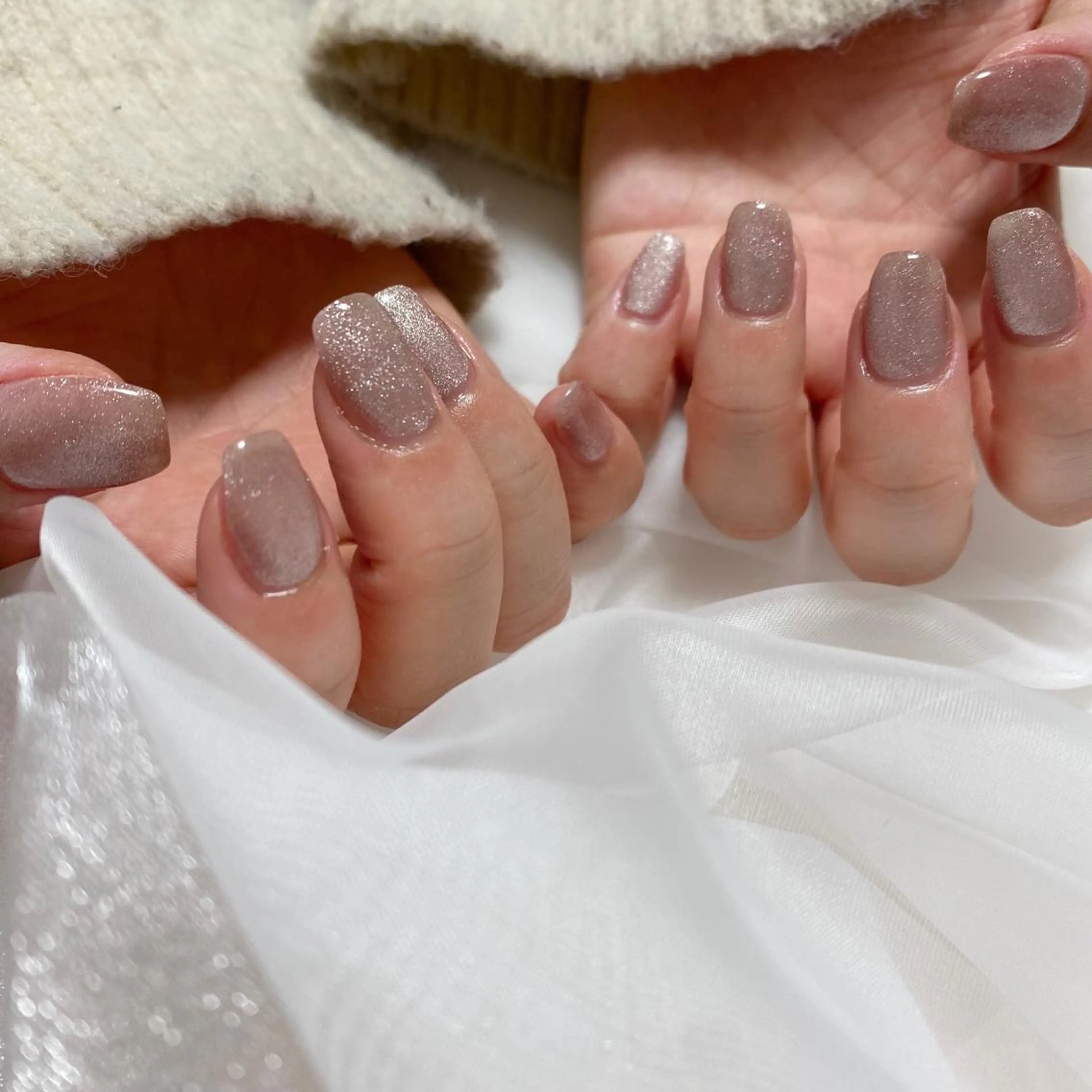 ネイル マグネットネイル ワンカラーネイル h.ours _のネイルデザイン