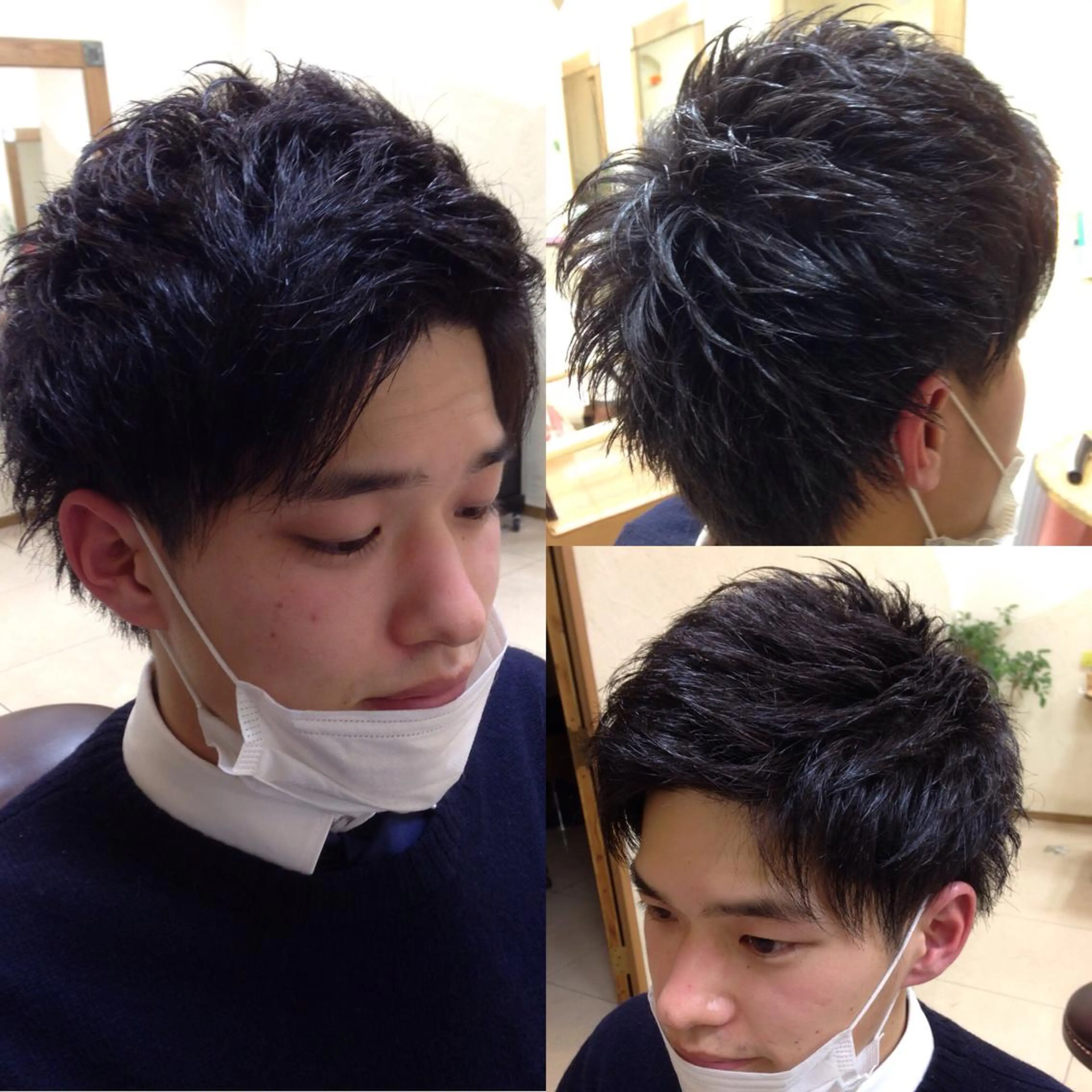 メンズ 飯盛 和樹のヘアスタイル