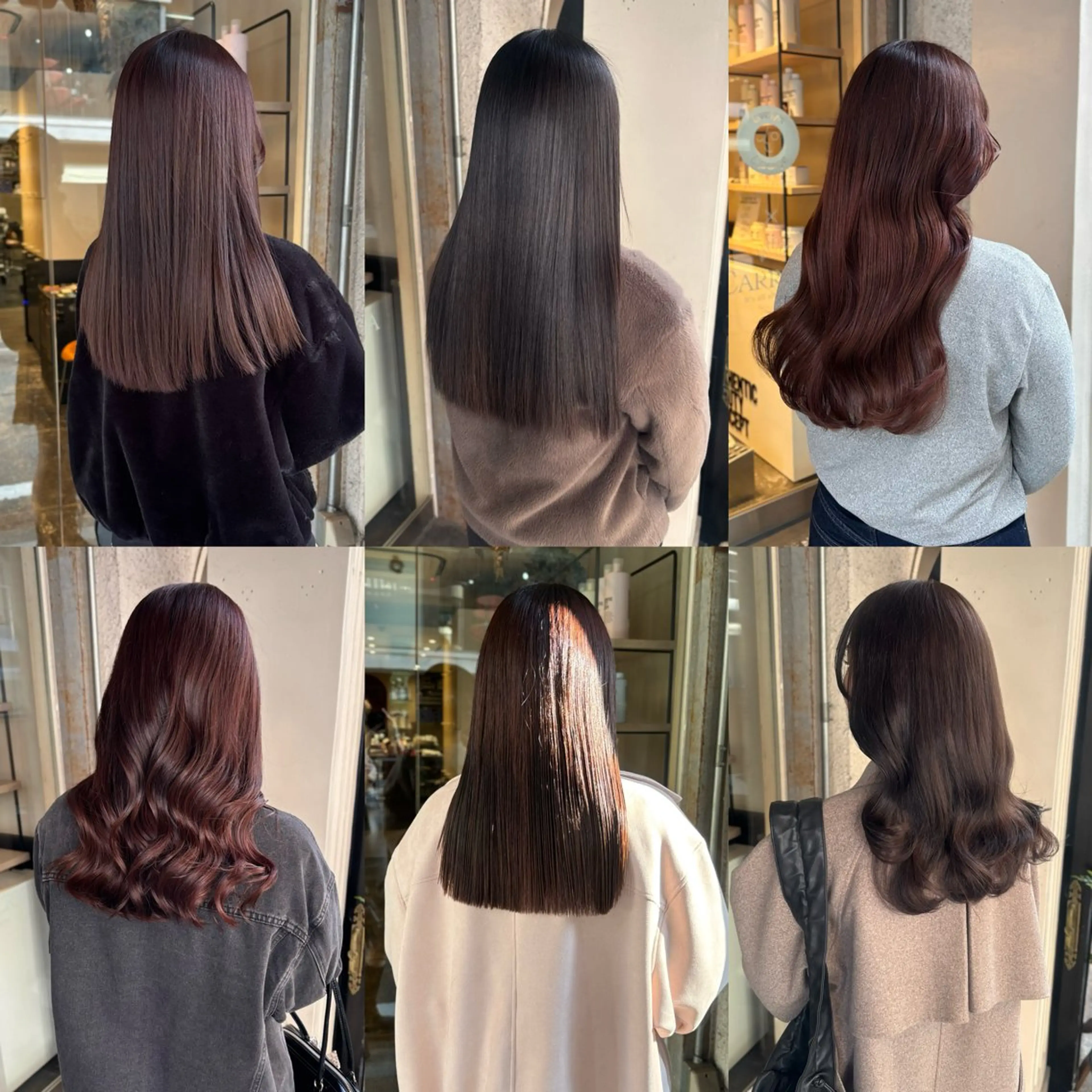 セミロング カラー カット ヘアカラー トリートメント 芦刈 咲来のヘアスタイル