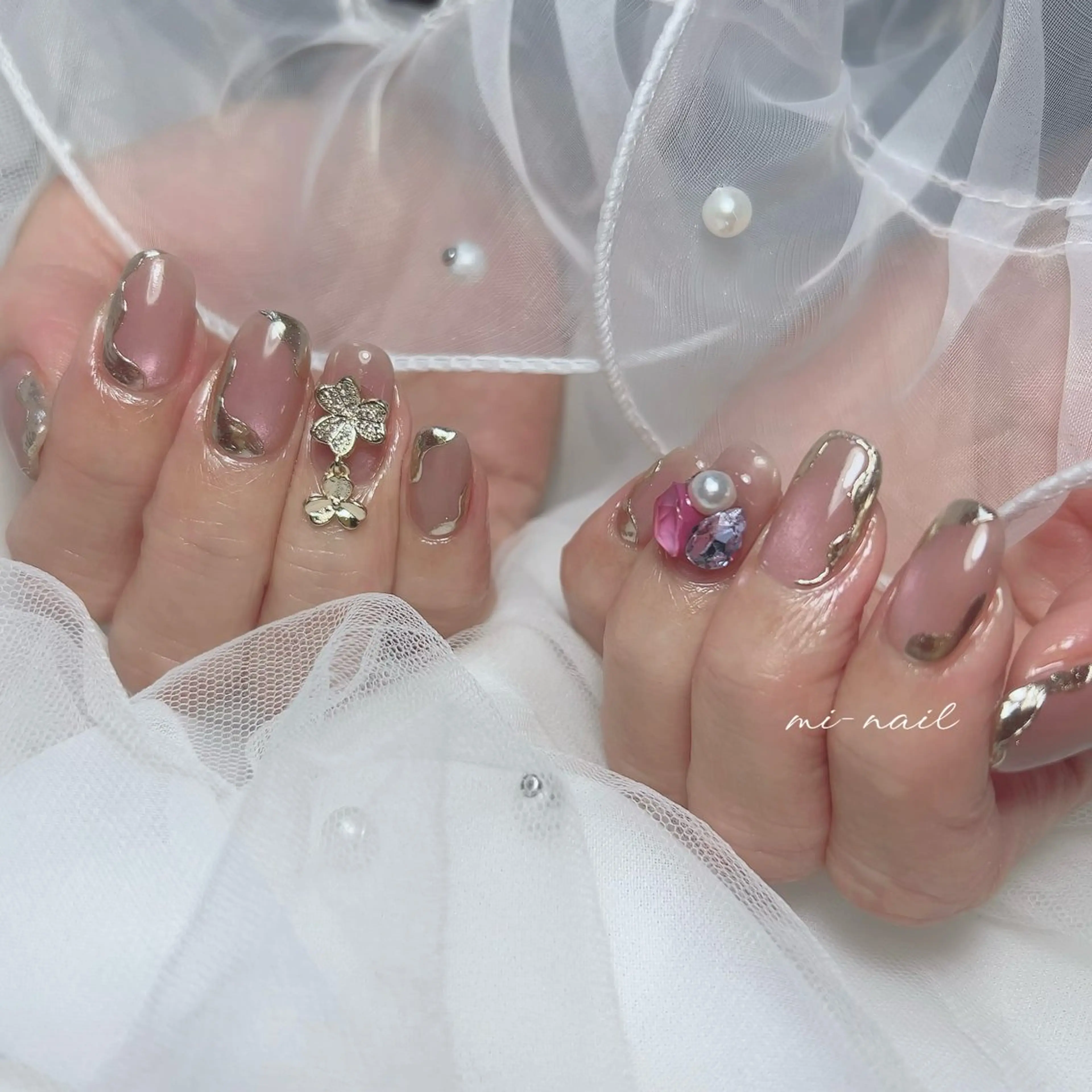 ネイル ハンドネイル ..mi-nail ..のネイルデザイン