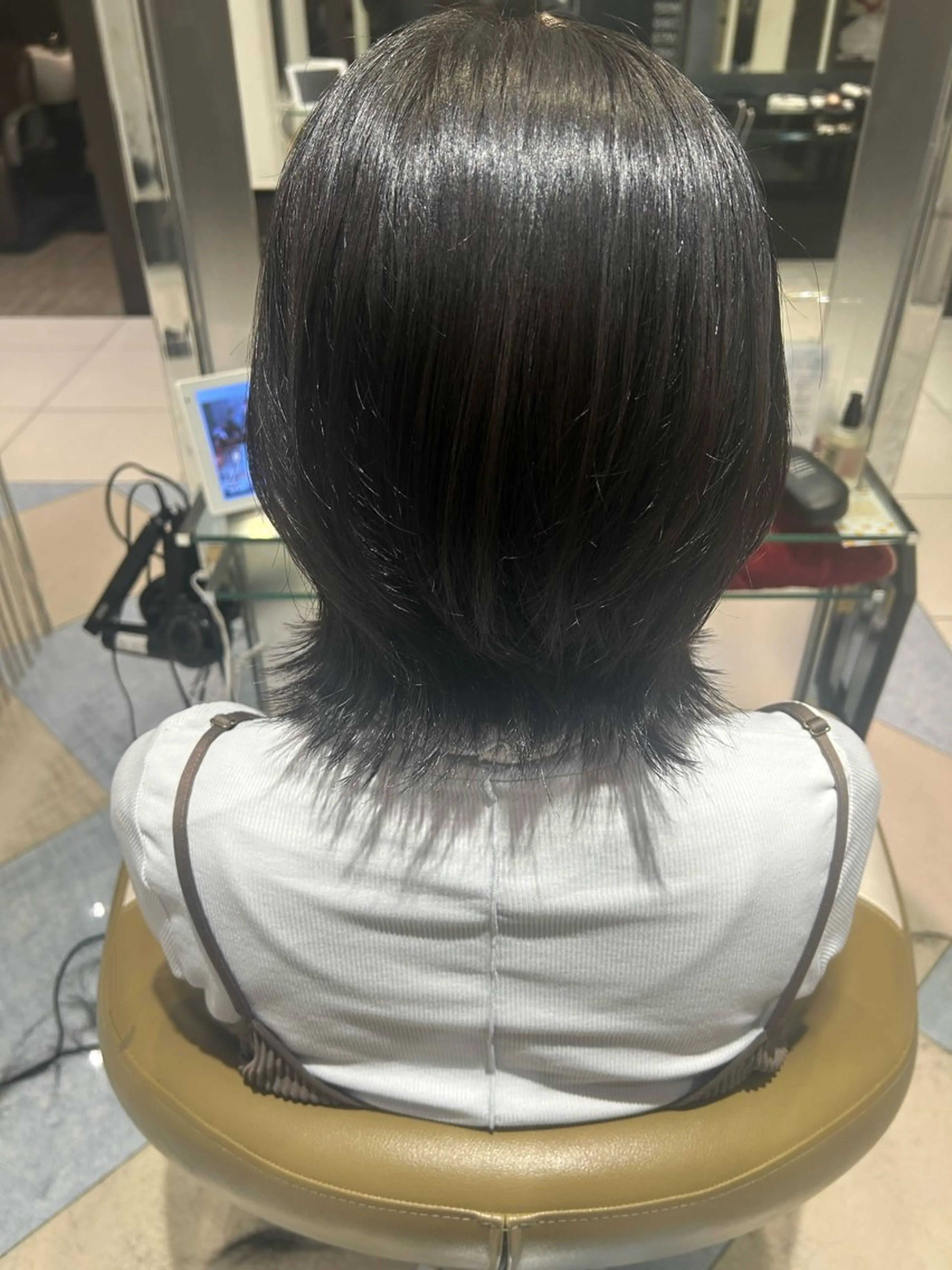 ショート 靍田 楓華のヘアスタイル