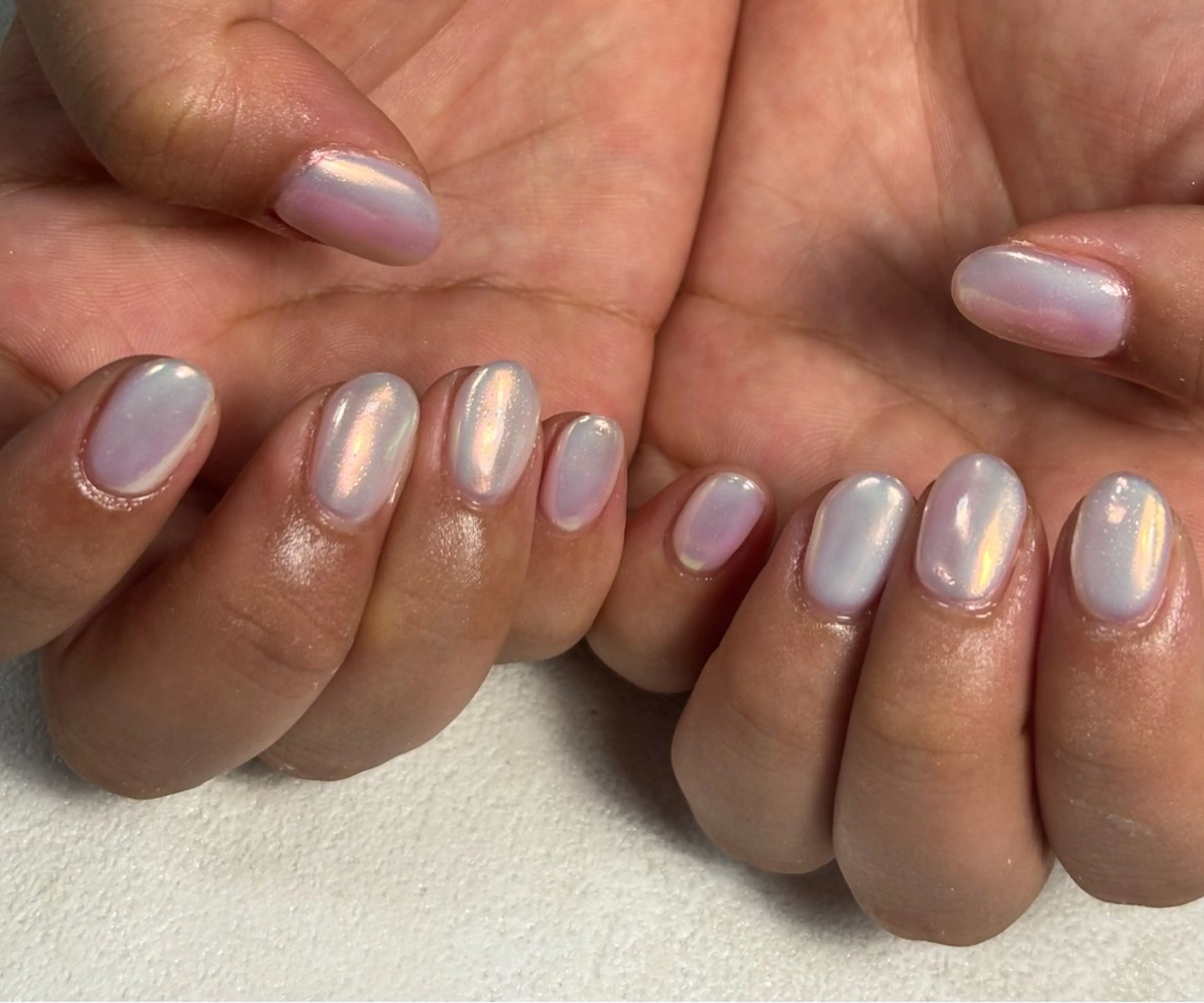 ネイル オーロラネイル フットネイル フレンチネイル ジェルネイル マグネットネイル ハンドネイル kiki nail たまプラーザのネイルデザイン