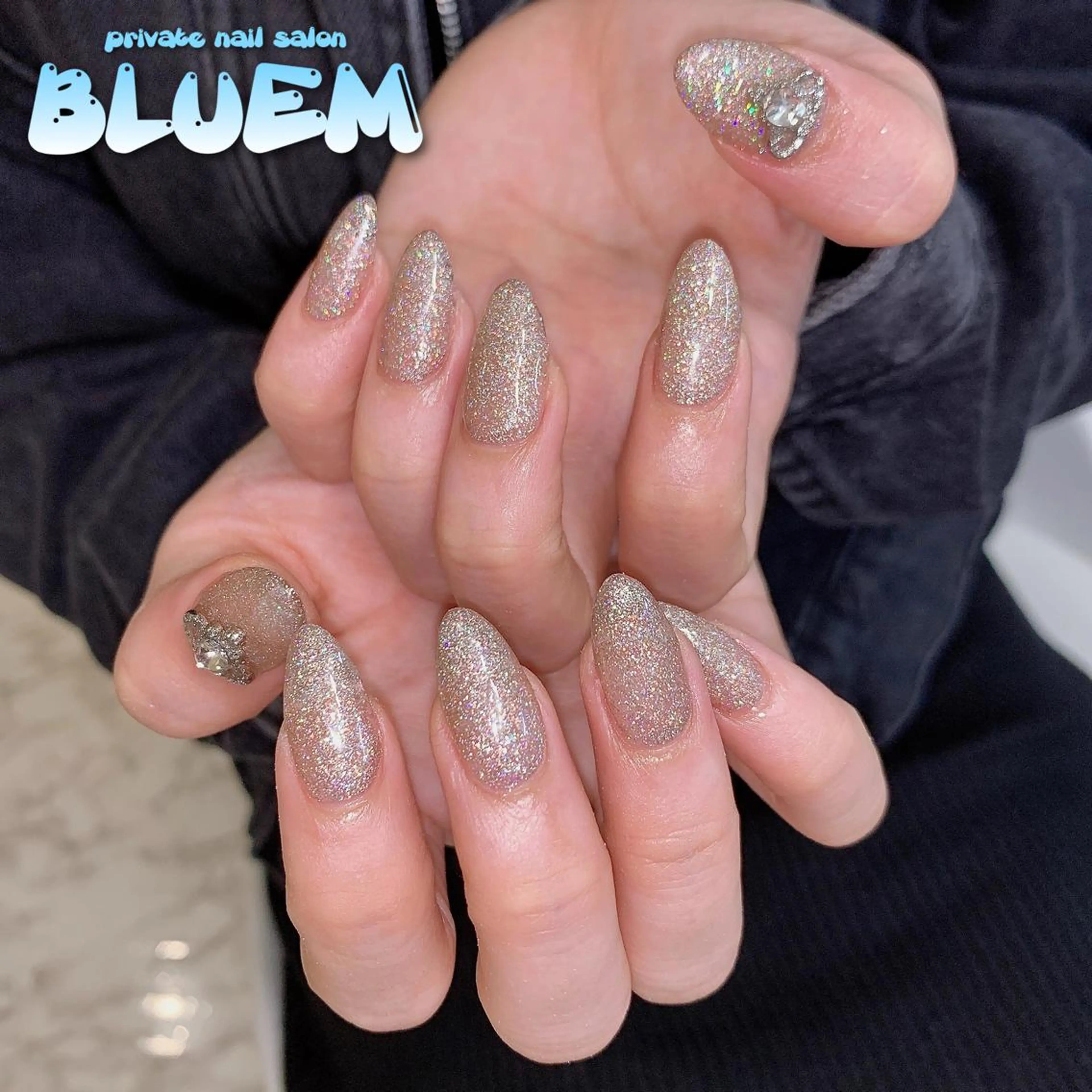 ネイル ハンドネイル BLUEM なな🐶のネイルデザイン