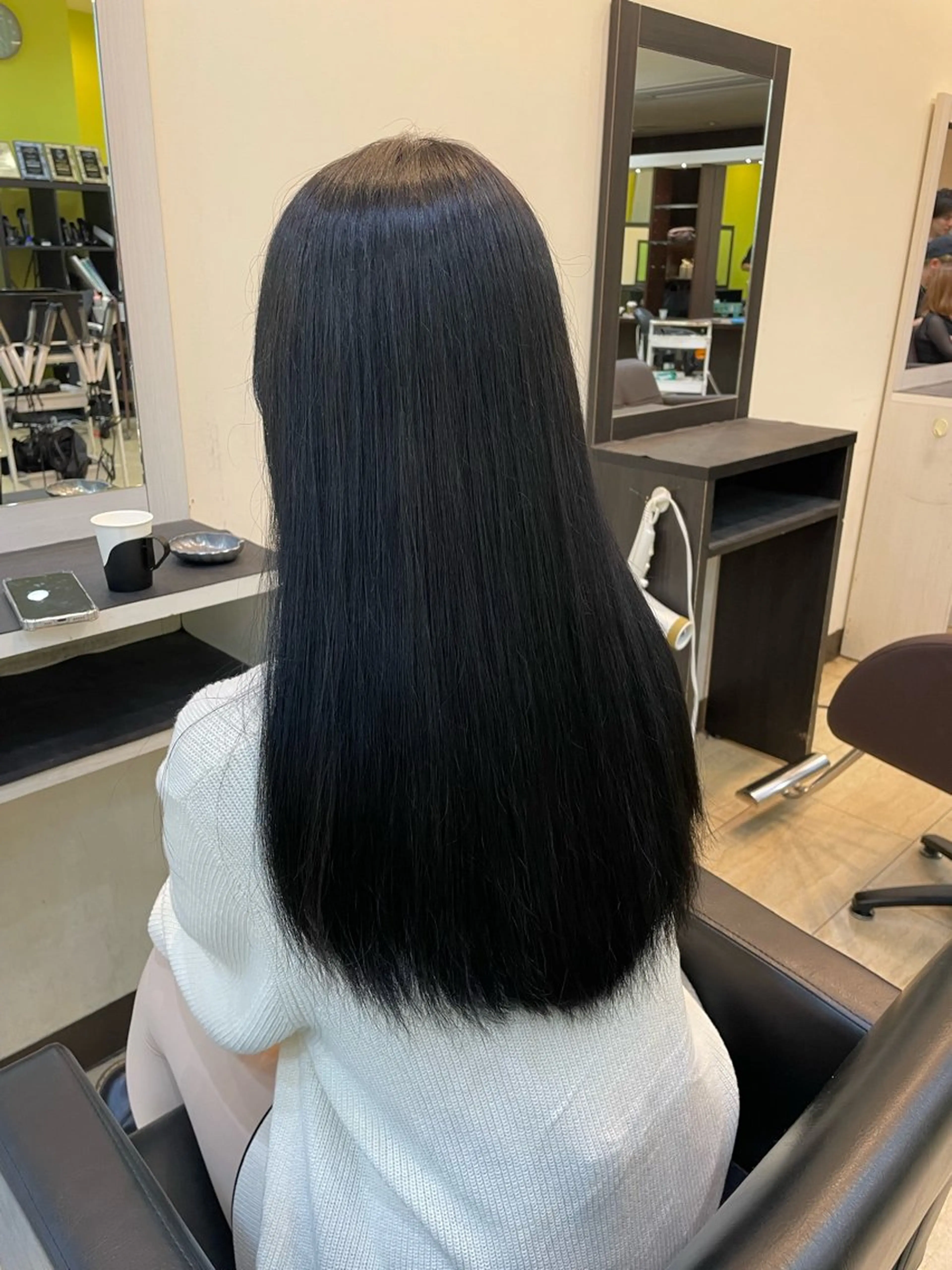 ロング カット 奥野碧🌈艶髪 /ダメージレスカラーのヘアスタイル