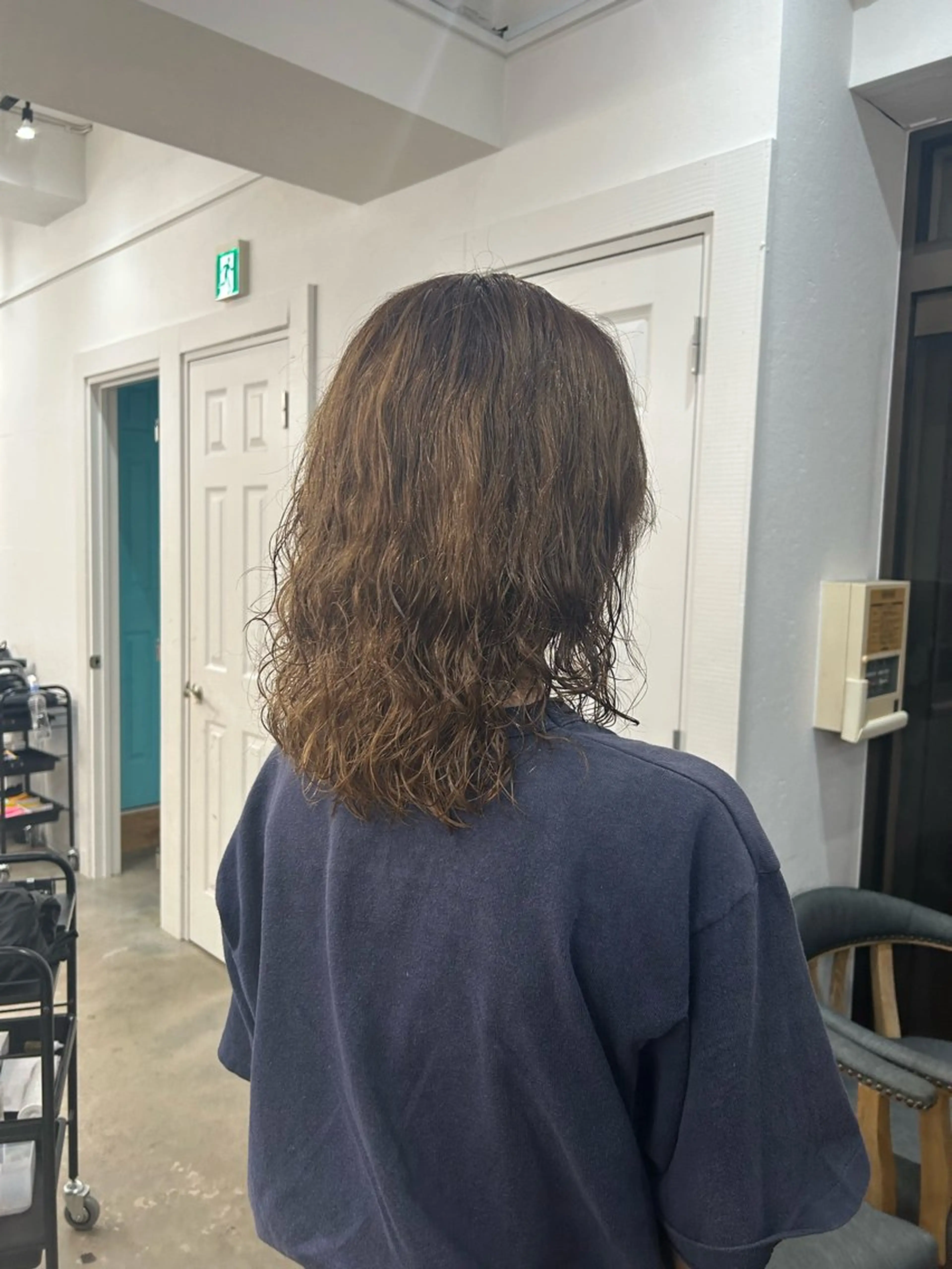 パーマ ナチュラル大人っぽい スタイル　MAORIのヘアスタイル