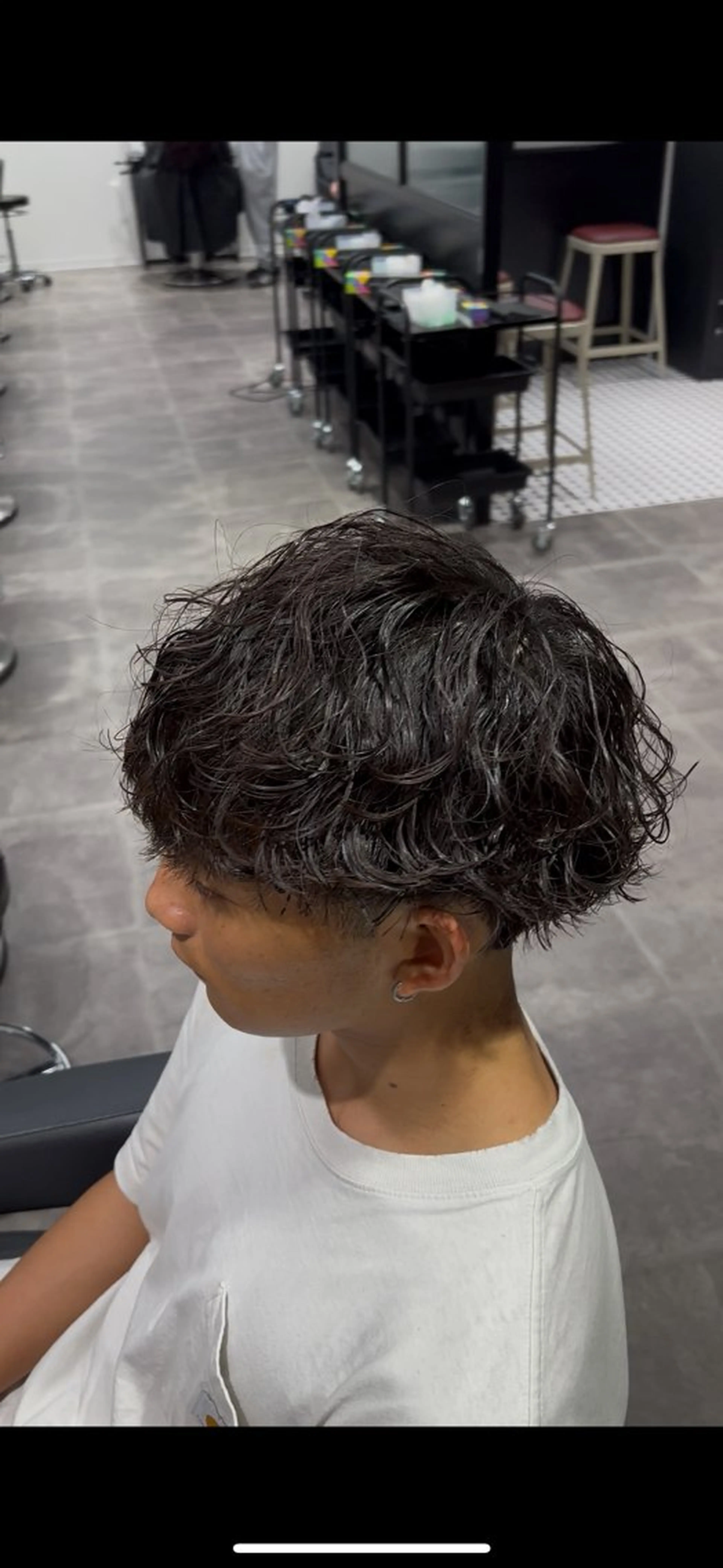 メンズ 🪽直毛男子の救世主 🪽フェザーパーマのヘアスタイル