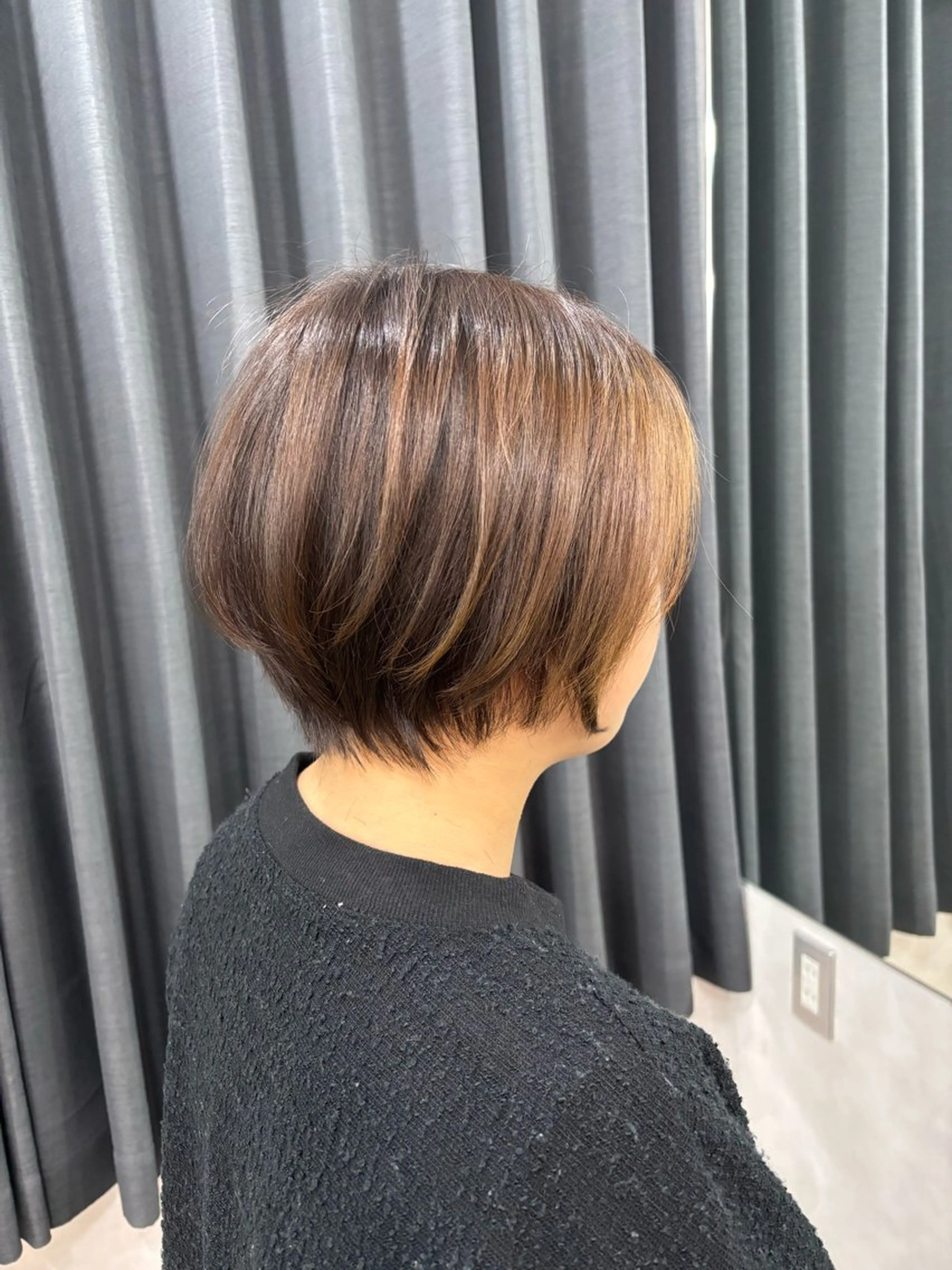 ショート、ショートボブ限定※切りっぱなしは不可、条件ありの写真