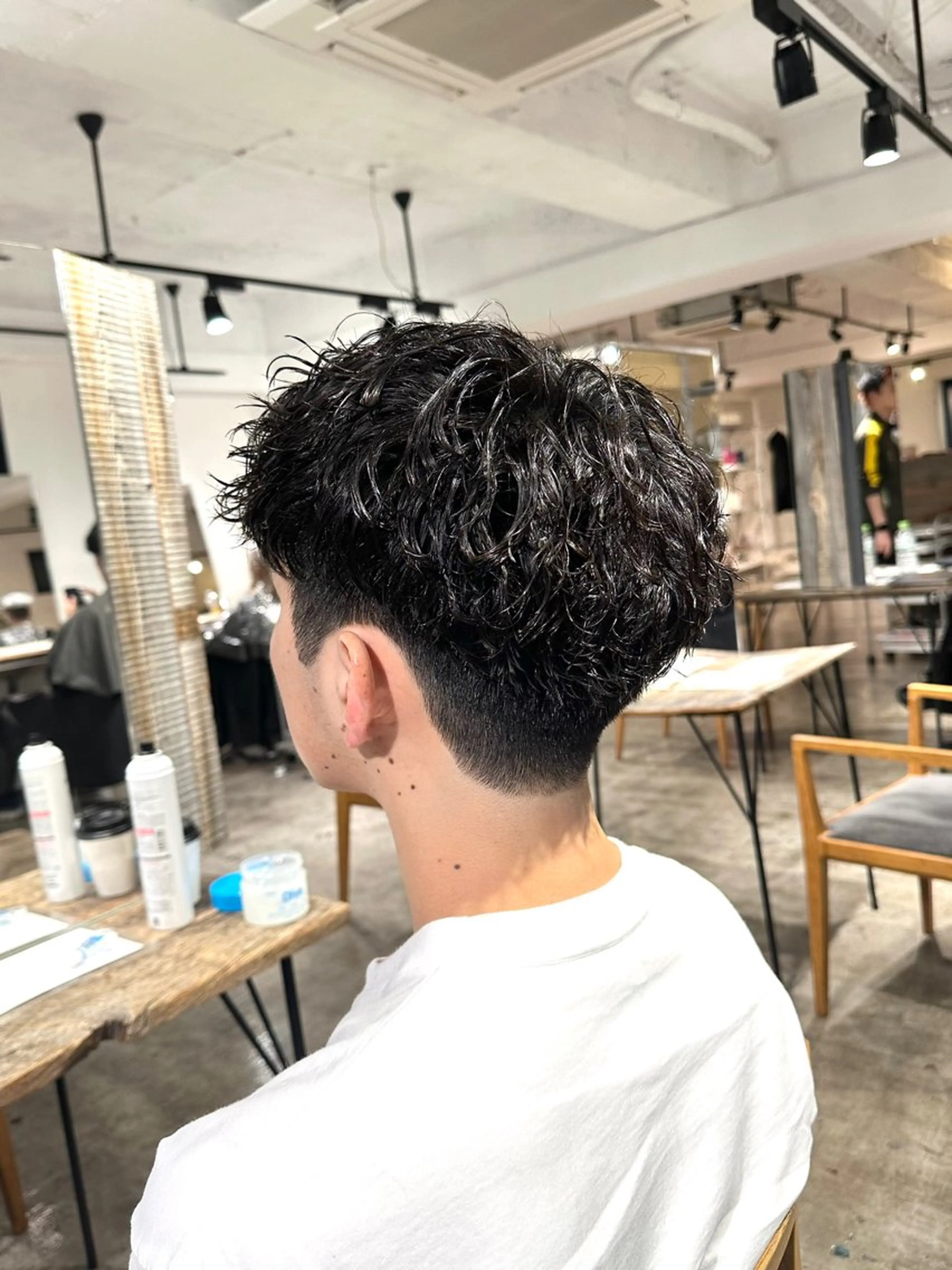 パーマ メンズ メンズパーマ カット パーマ トリートメント 骨格補正施術/メンズ 専門美容師/YUYAのヘアスタイル