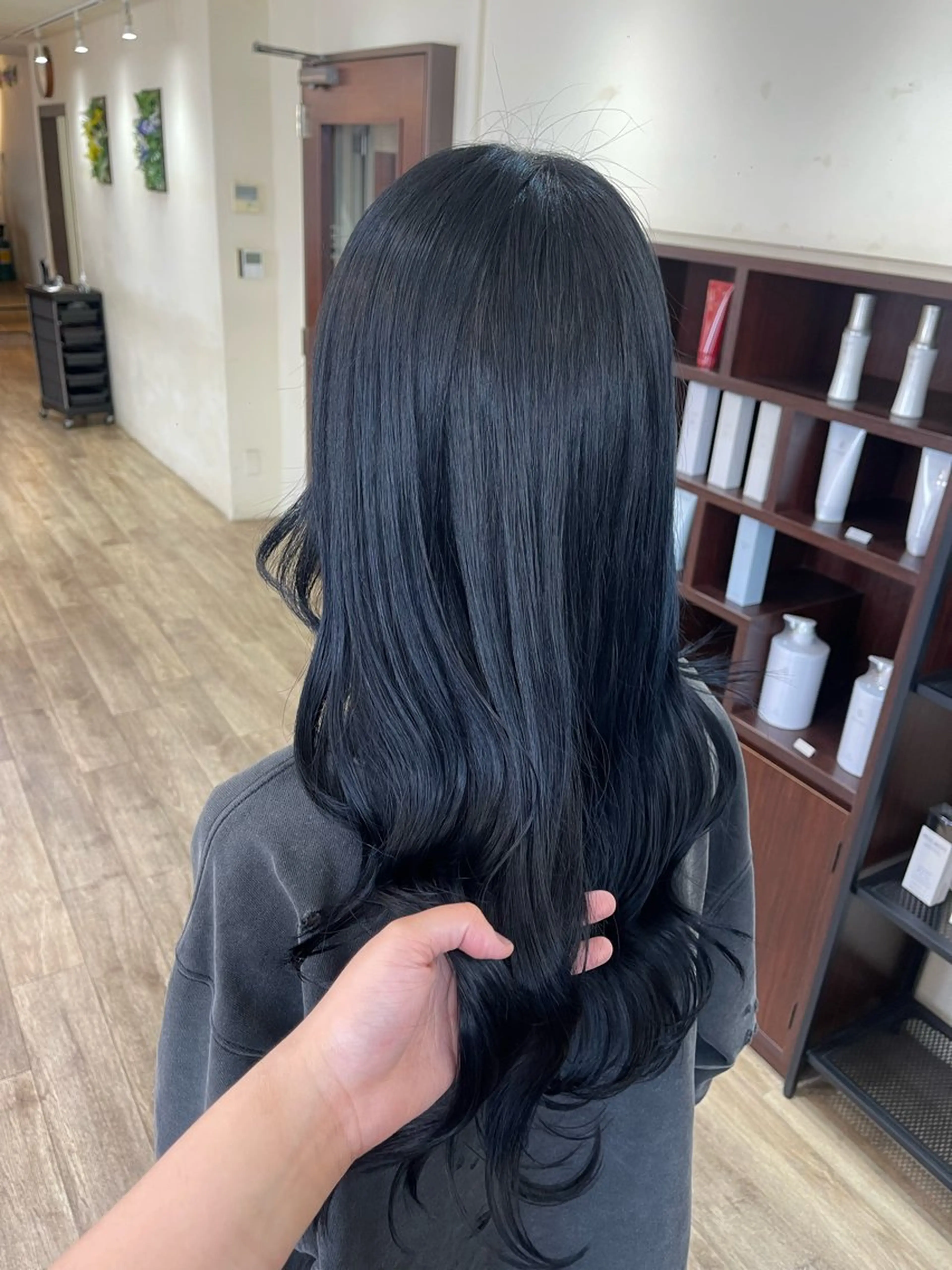 カラー ヘアカラー トリートメント envogue ゆりのヘアスタイル