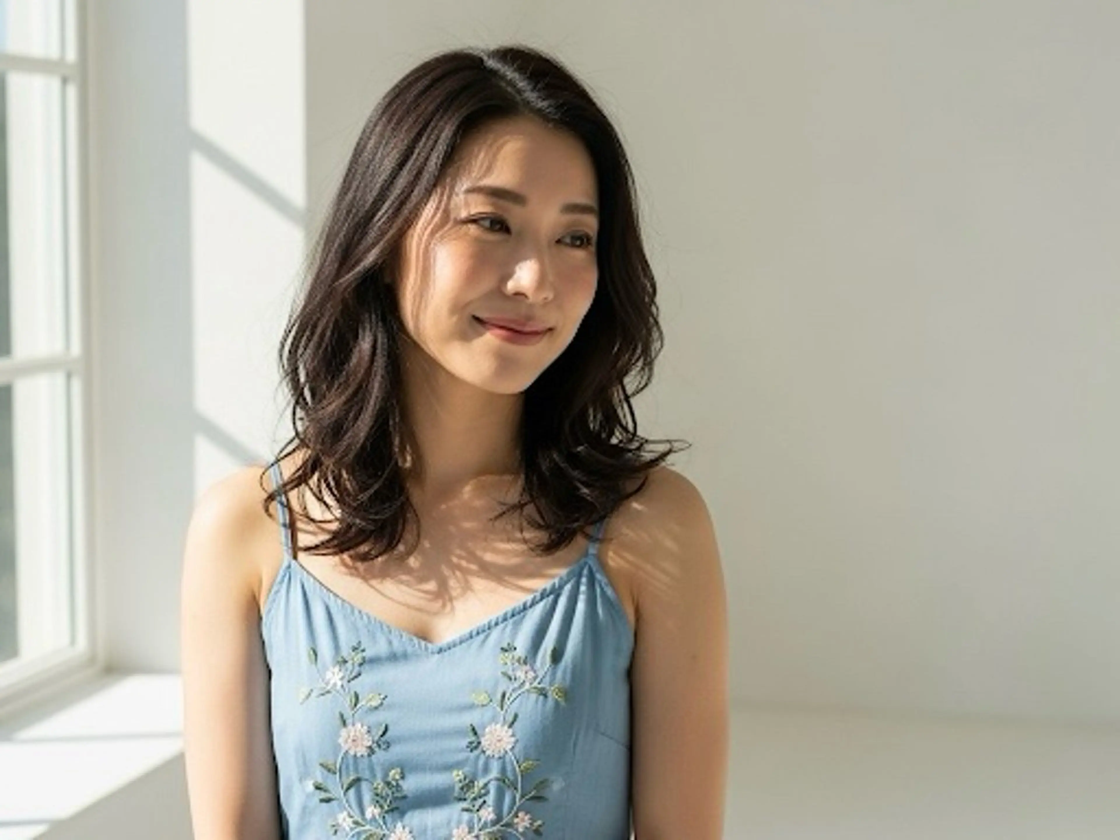 ミディアム カット ヘアカラー トリートメント ヘッドスパ ✂︎ ｼﾝﾀｸ ✂︎のヘアスタイル