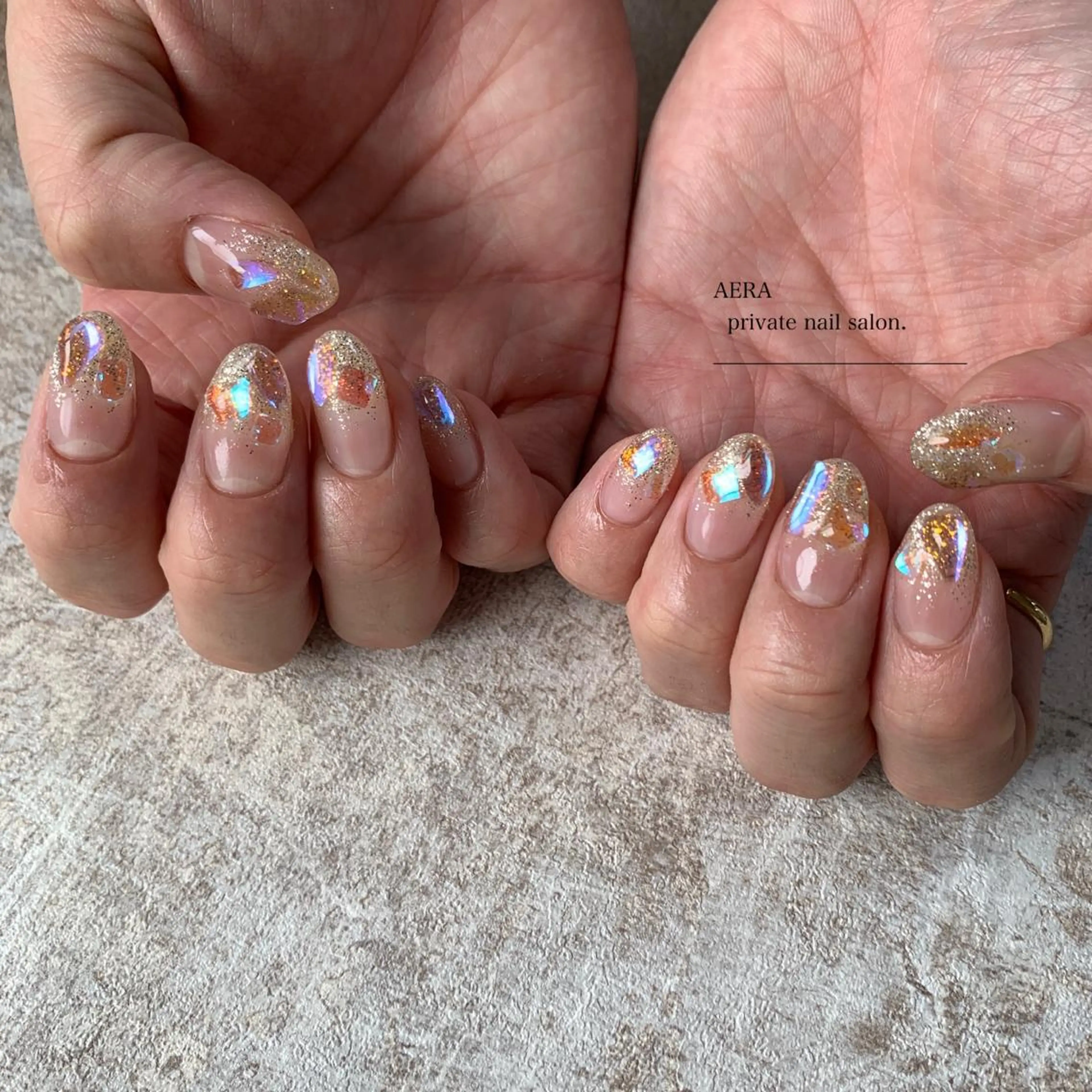 ネイル AERA nail shino🐱⸝꙳のネイルデザイン