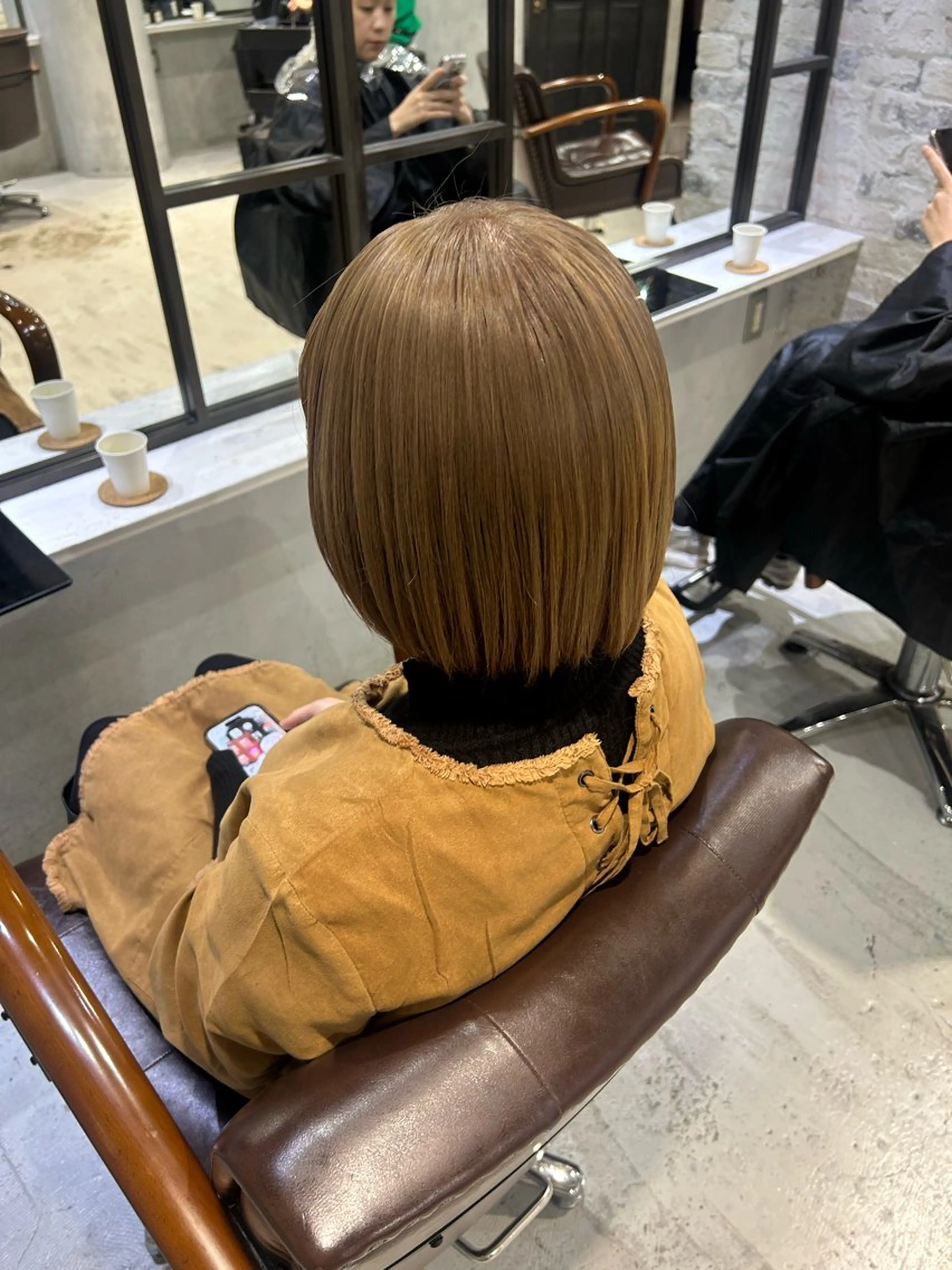 カラー カット ヘアカラー トリートメント 🎀 Sakuraのヘアスタイル