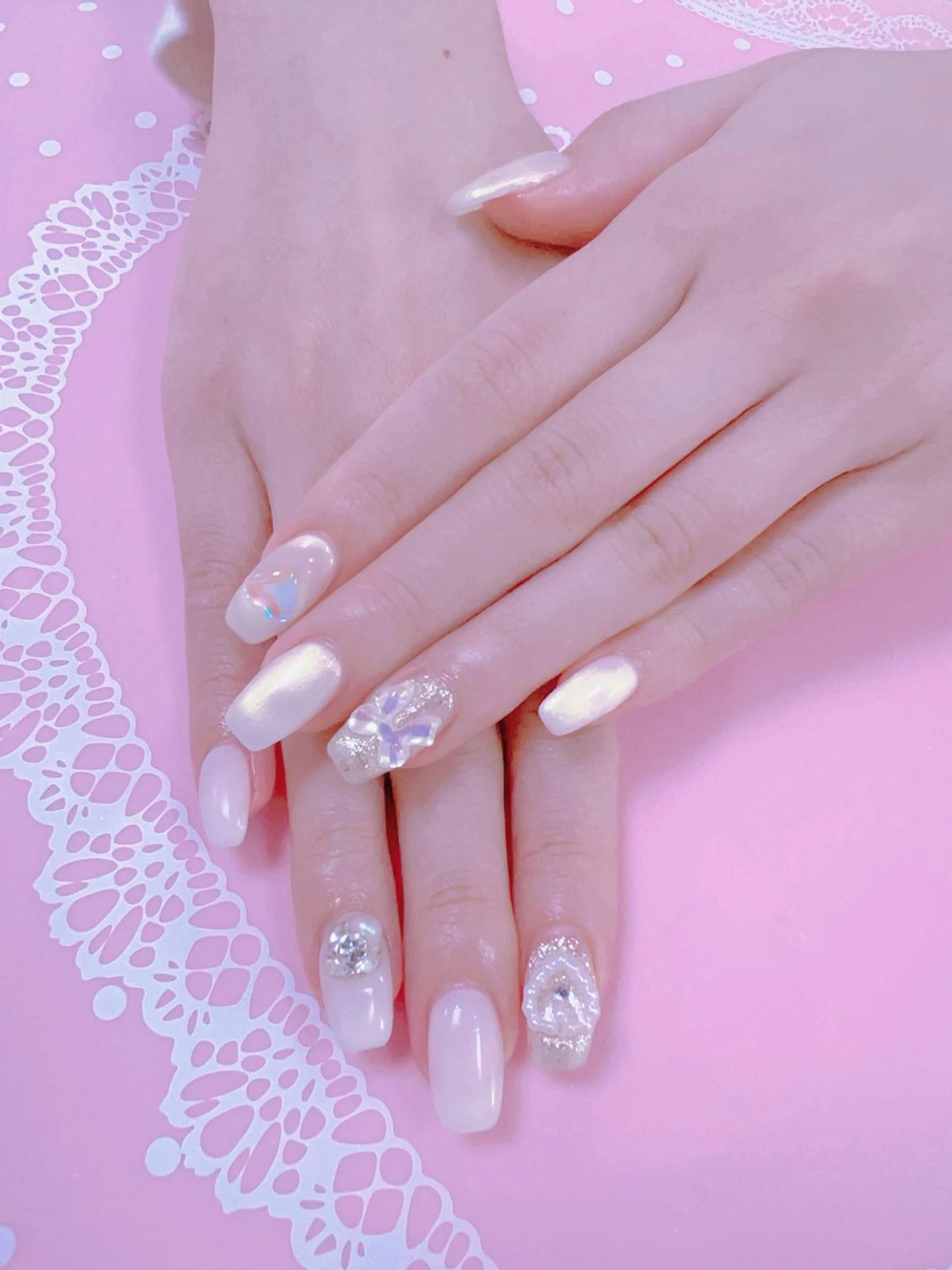 ネイル はぴねす所属・横浜 美夢のネイルデザイン