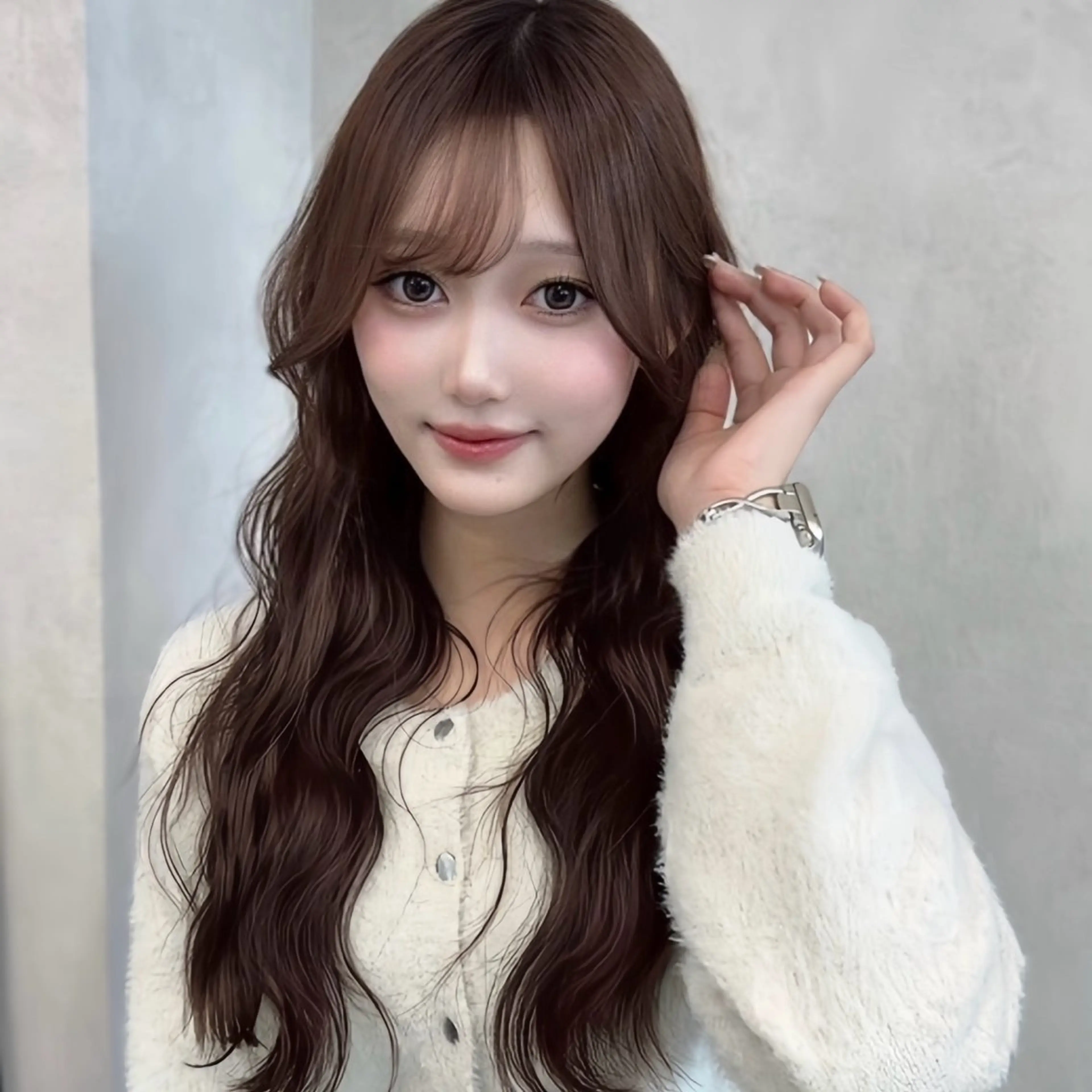 ロング カラー ヘアアレンジ ⭐️ショート/ボブ/ 艶カラー/りょうがのヘアスタイル