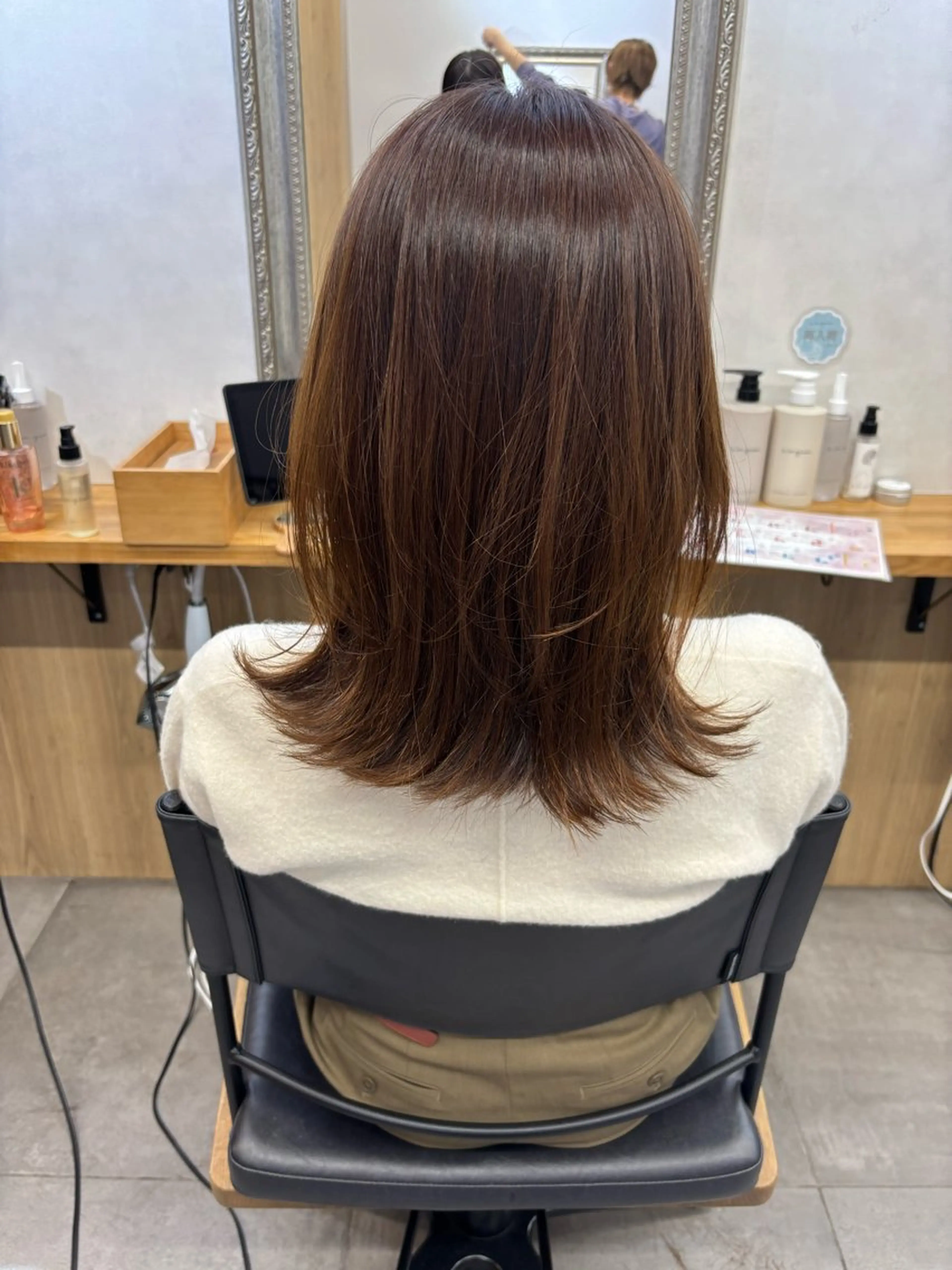 ミディアム カット さくら/表参道/ボブ /レイヤーのヘアスタイル