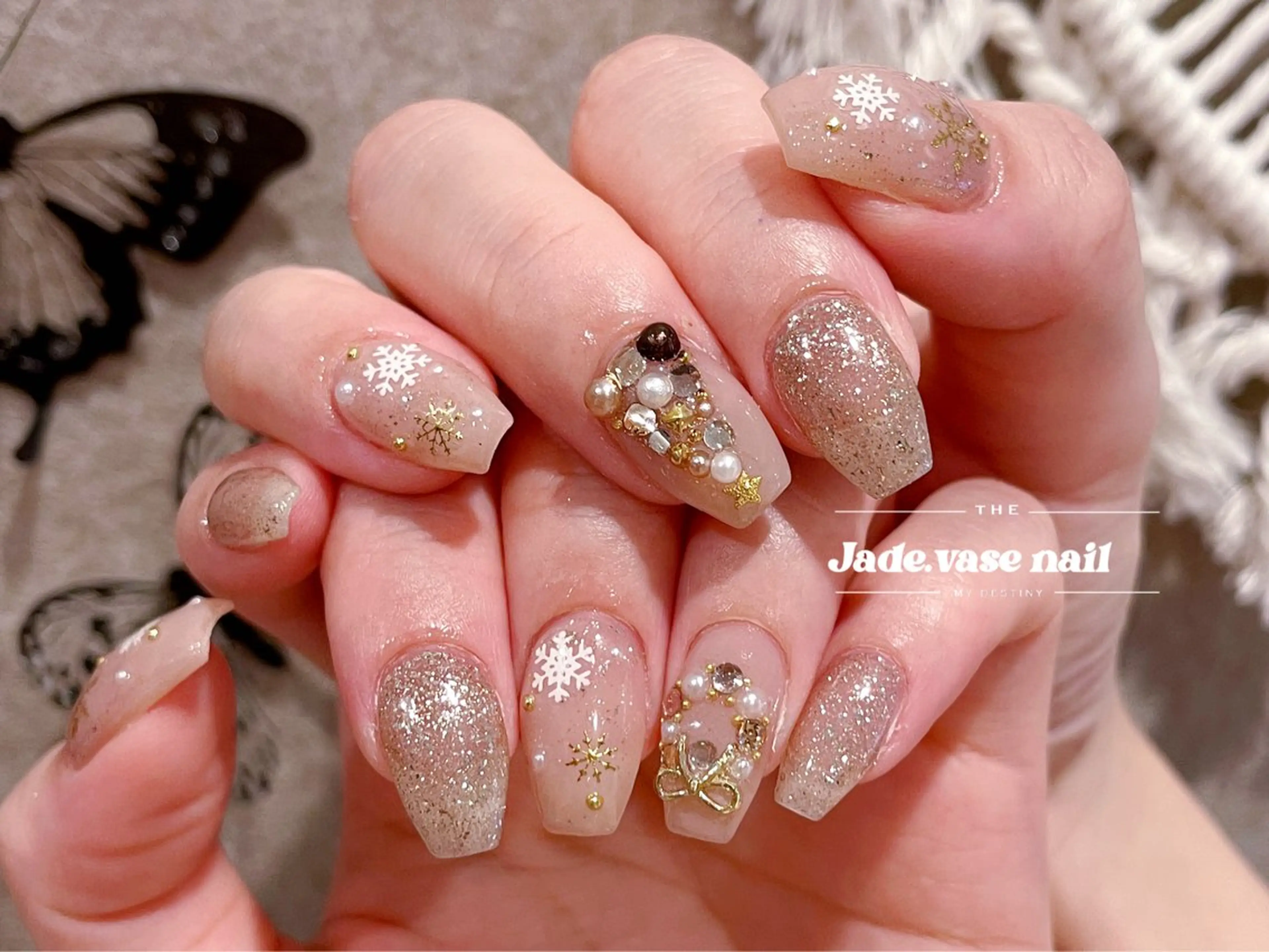 ネイル ハンドネイル ハンドケア ✰Jade.vase 银座のネイルデザイン