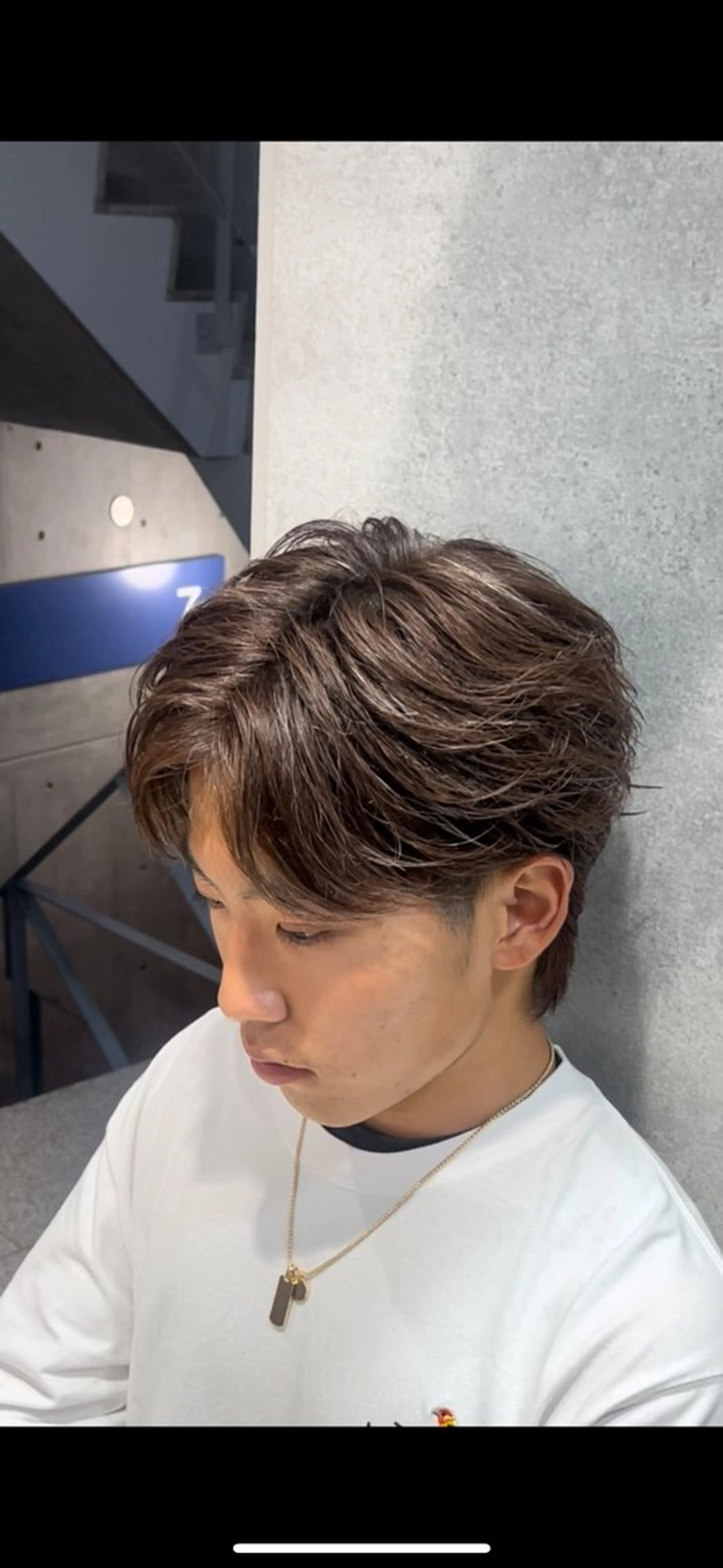 ショート パーマ メンズ メンズ特化⚡️パーマ テッタのヘアスタイル